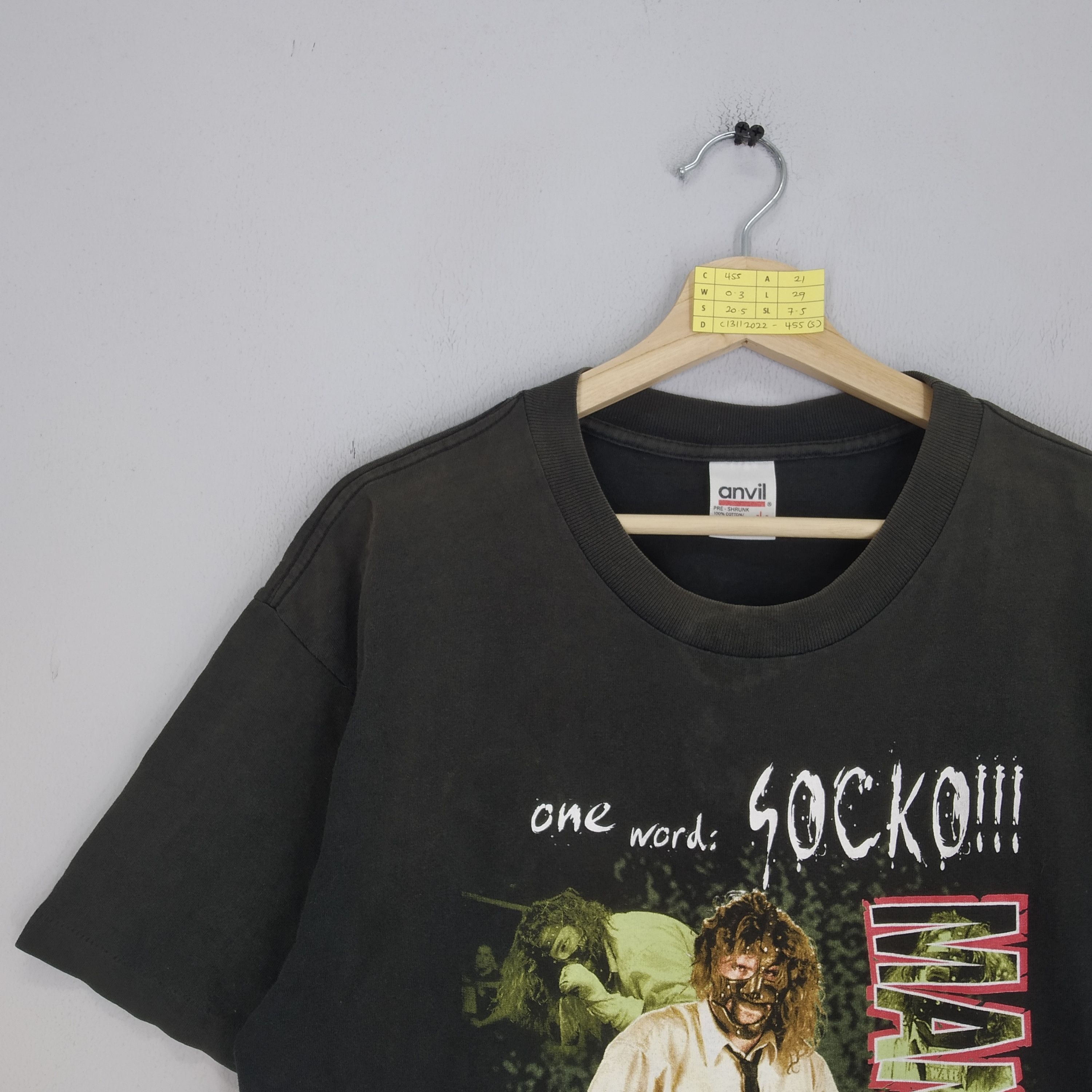 Vintage Vintage 1999 MANKIND American Professional Wrestler Wwf Tee Size US L / EU 52-54 / 3 - 12 Thumbnail