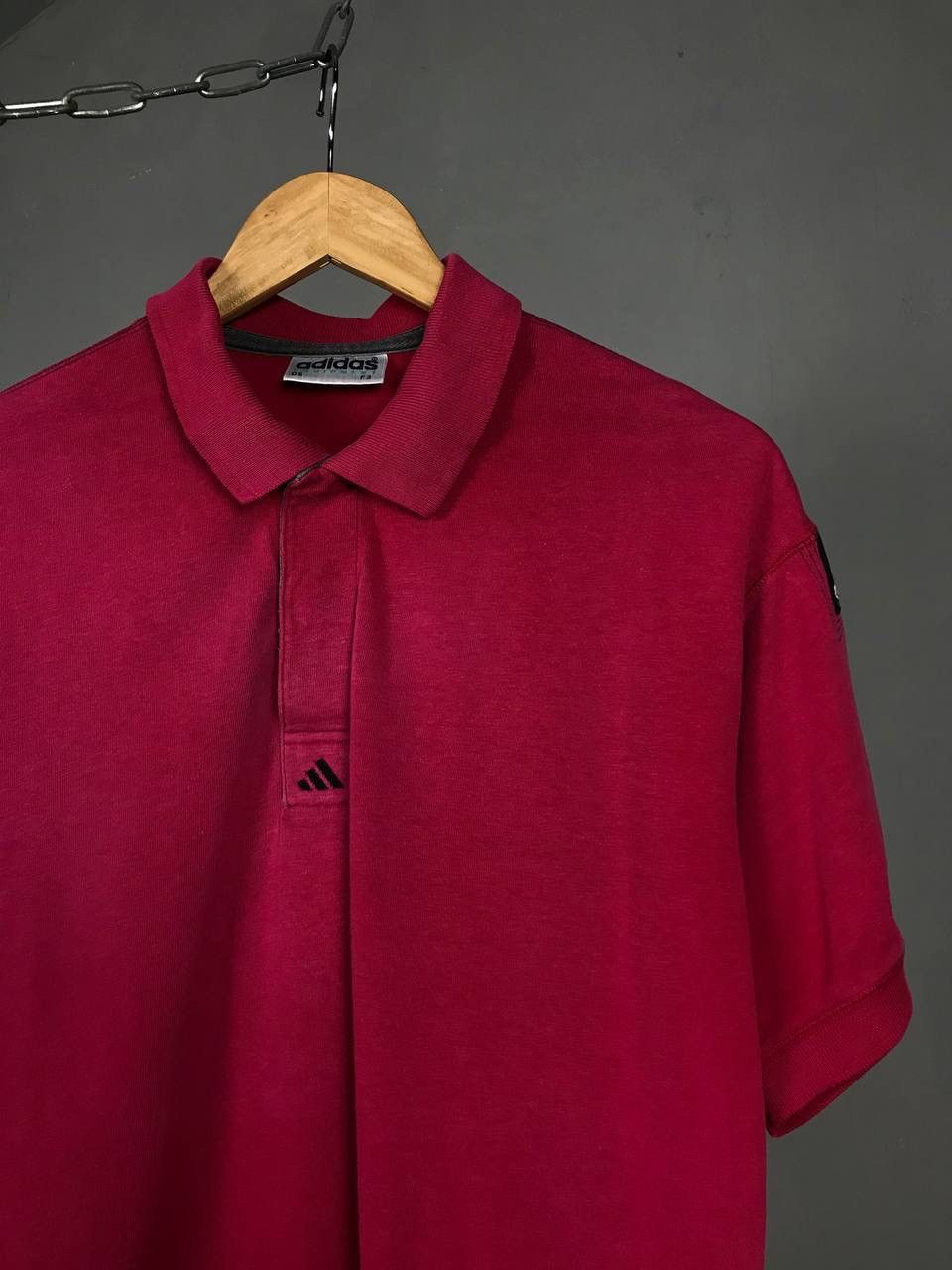 Adidas Adidas Equipment vintage streetwear polo tee Size US XL / EU 56 / 4 - 2 Thumbnail