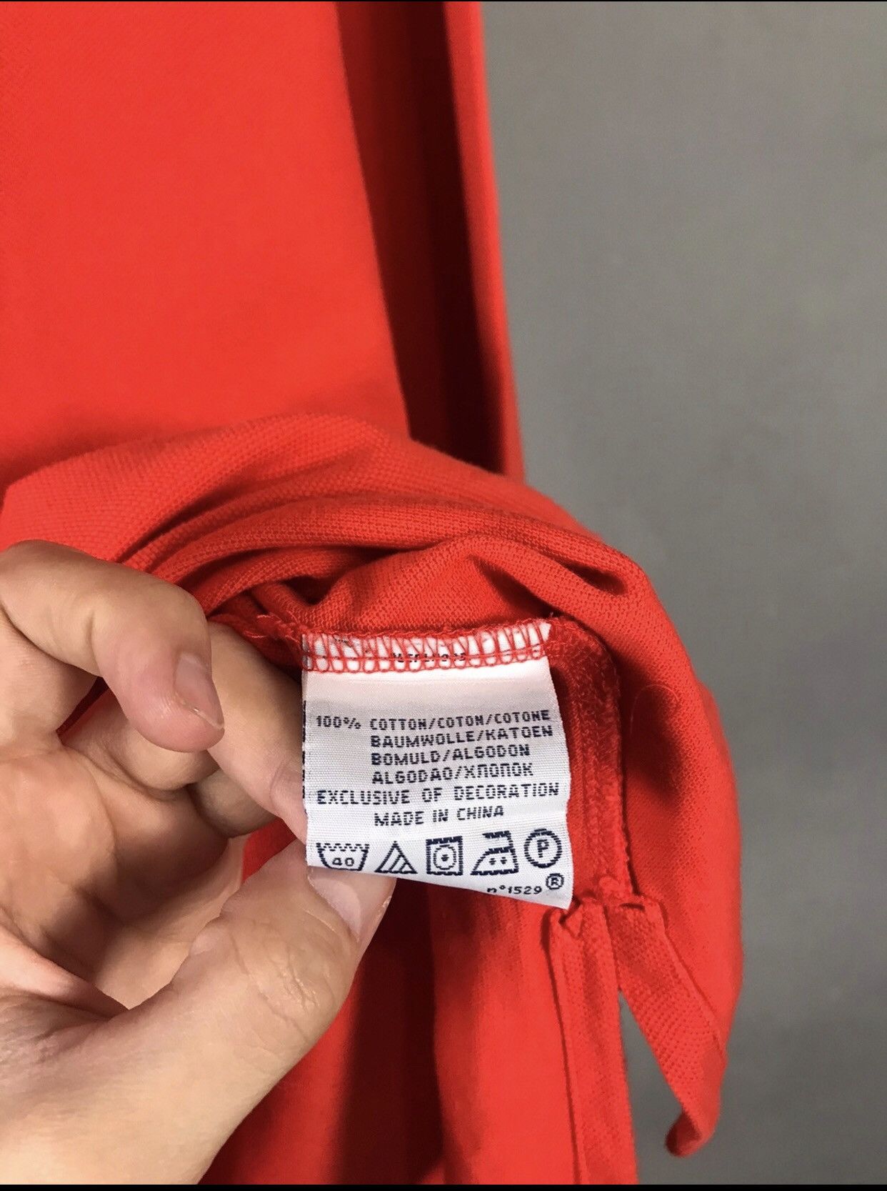 Polo Ralph Lauren Polo Ralph Lauren vintage luxury orange polo longsleeve Size US L / EU 52-54 / 3 - 6 Thumbnail