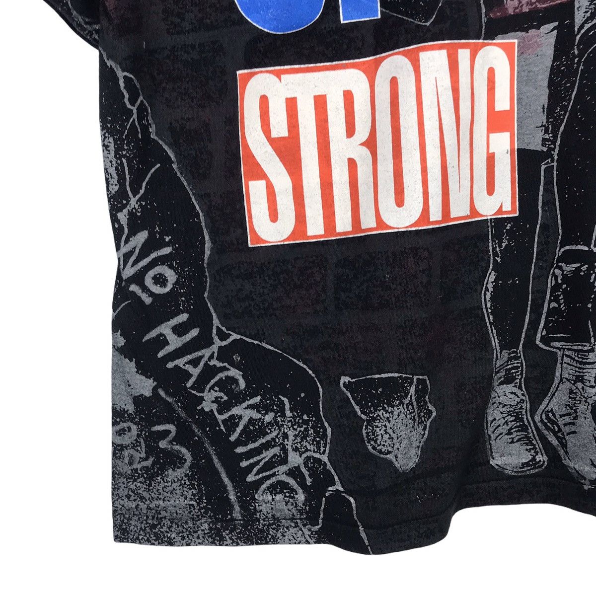 NBA × Vintage RARE Vintage 90s Basketball “Take it up strong” Overprint Size US L / EU 52-54 / 3 - 6 Thumbnail