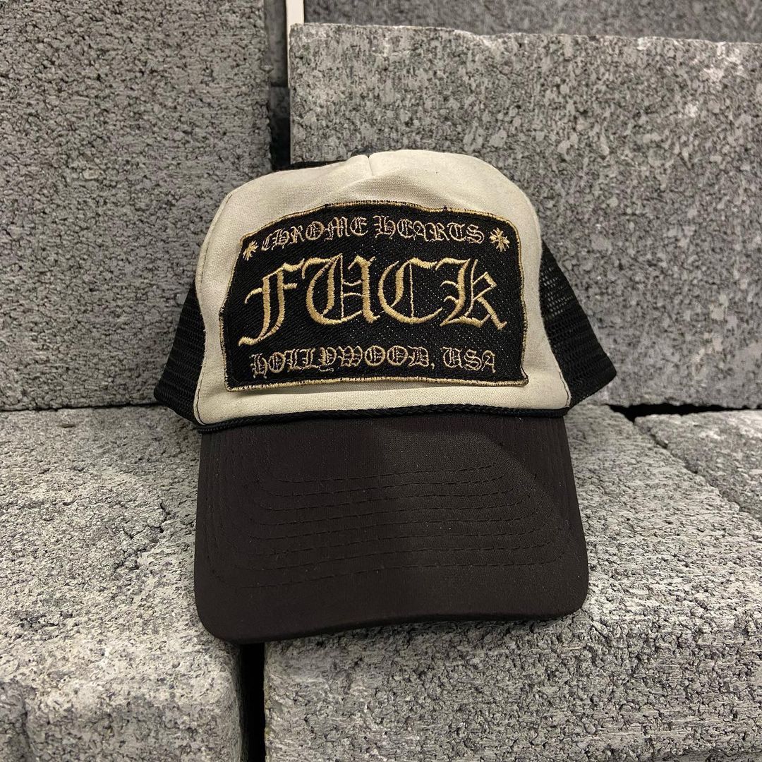 Purple 'Fuck' Trucker Hat main image 1