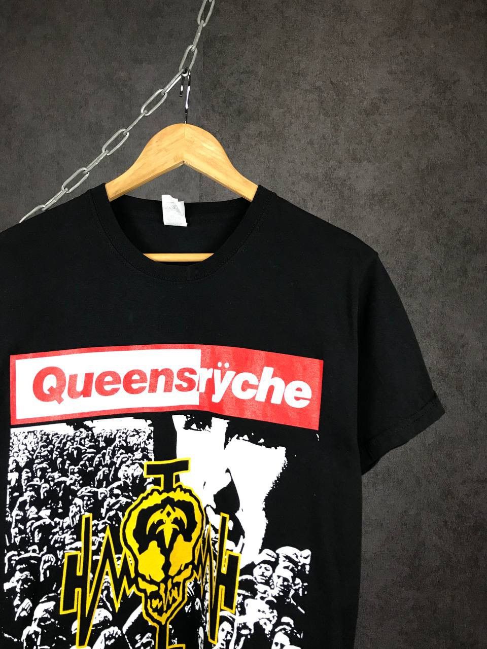 Band Tees × Vintage Queensryche vintage rock band tee Size US M / EU 48-50 / 2 - 2 Thumbnail