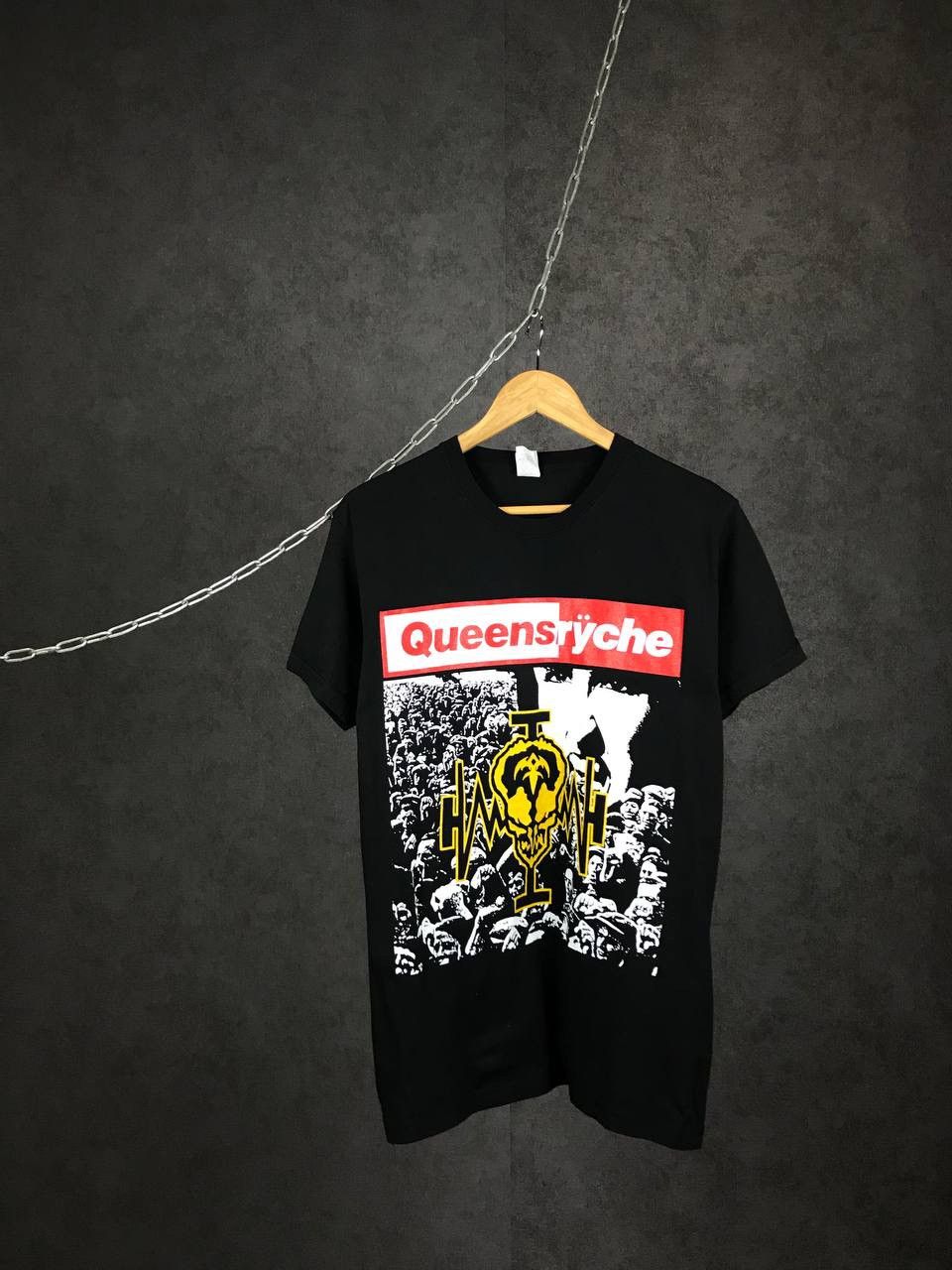 Band Tees × Vintage Queensryche vintage rock band tee Size US M / EU 48-50 / 2 - 1 Thumbnail