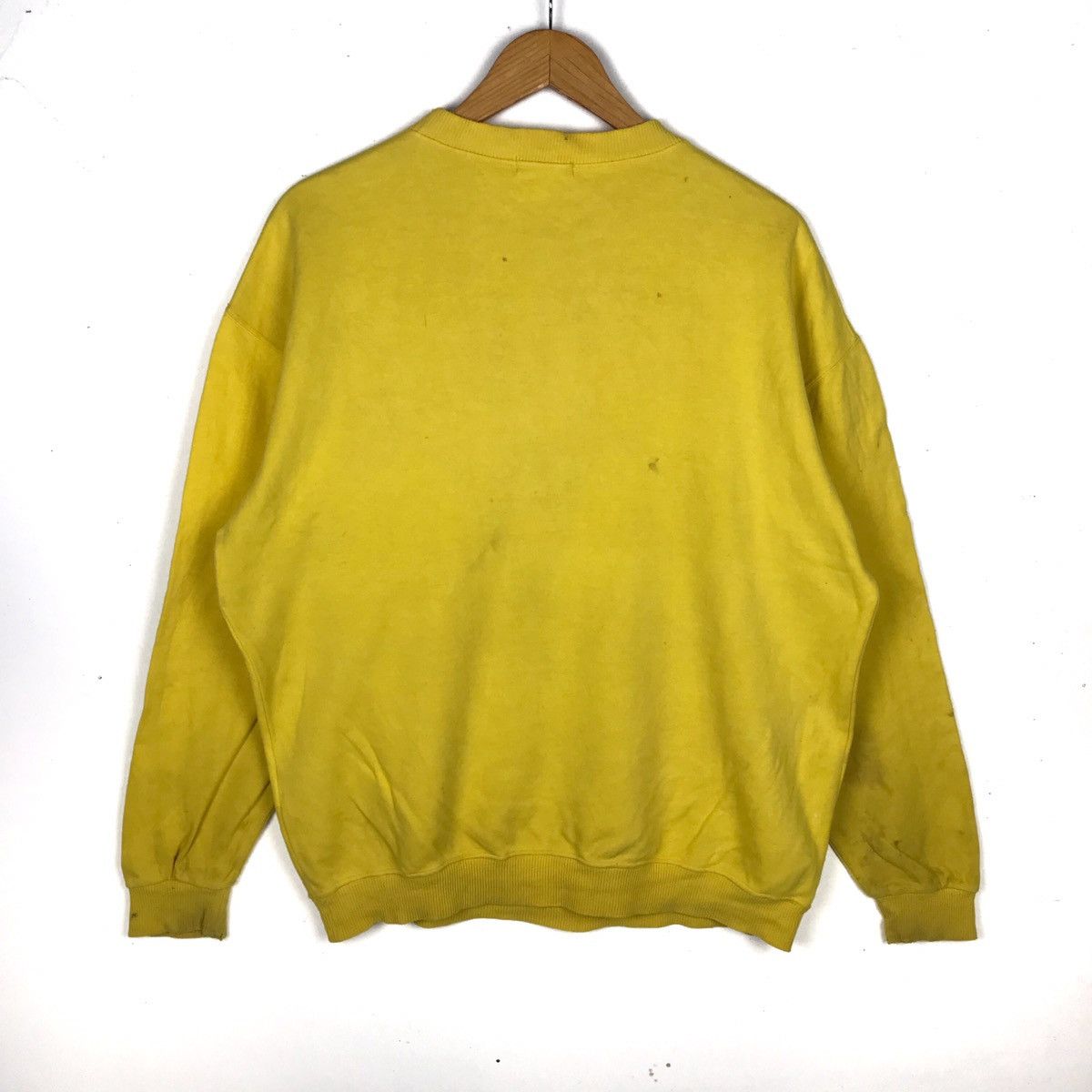Designer × Japanese Brand × Kansai Yamamoto Vintage Distressed 90s Kansai O2 Kansai Yamamoto Crewneck Size US L / EU 52-54 / 3 - 2 Thumbnail