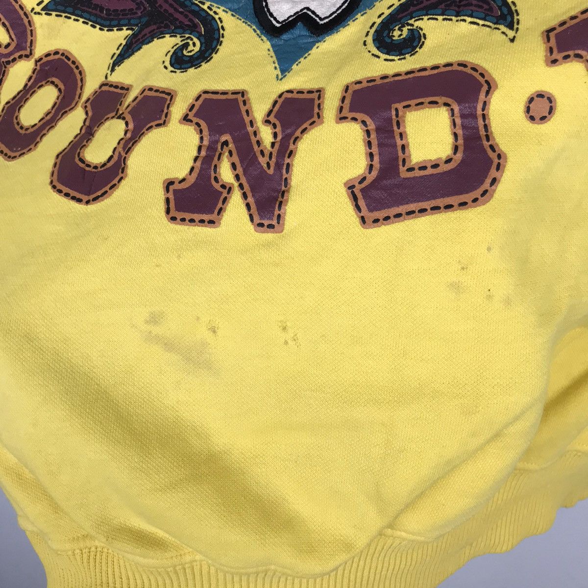 Designer × Japanese Brand × Kansai Yamamoto Vintage Distressed 90s Kansai O2 Kansai Yamamoto Crewneck Size US L / EU 52-54 / 3 - 7 Thumbnail