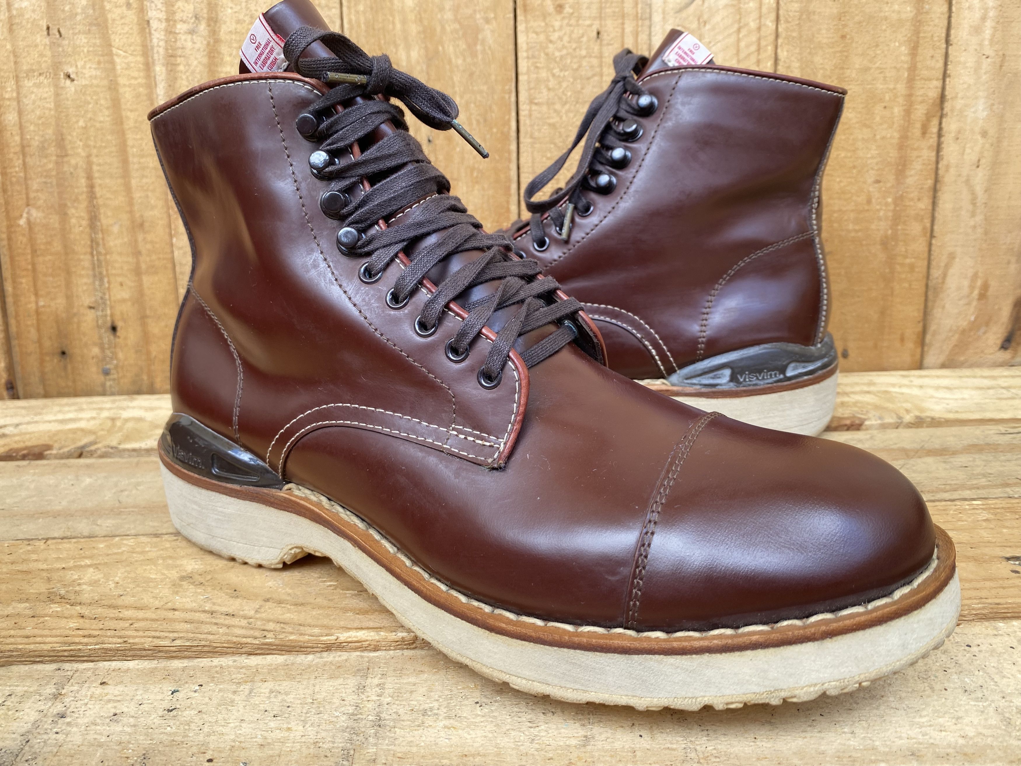 Visvim Visvim Virgil Cap Toe Okie Folk Boots | Grailed