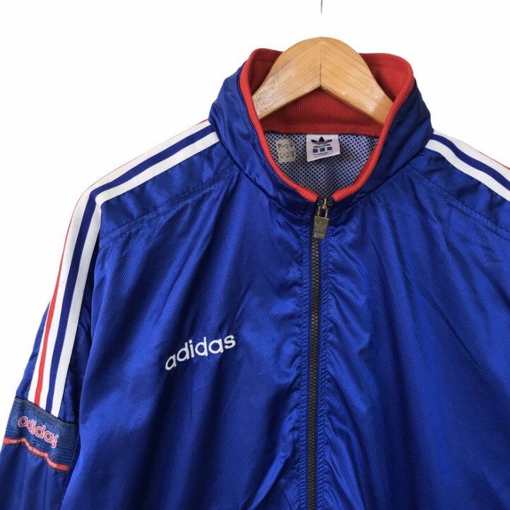 Adidas Vintage 90s Adidas Trefoil Tribute France National Team Size US XL / EU 56 / 4 - 4 Thumbnail