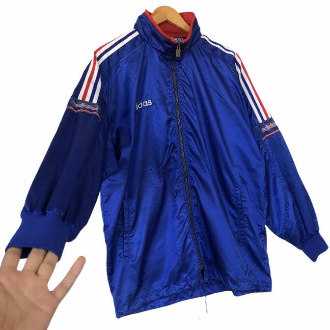 Adidas Vintage 90s Adidas Trefoil Tribute France National Team Size US XL / EU 56 / 4 - 3 Thumbnail