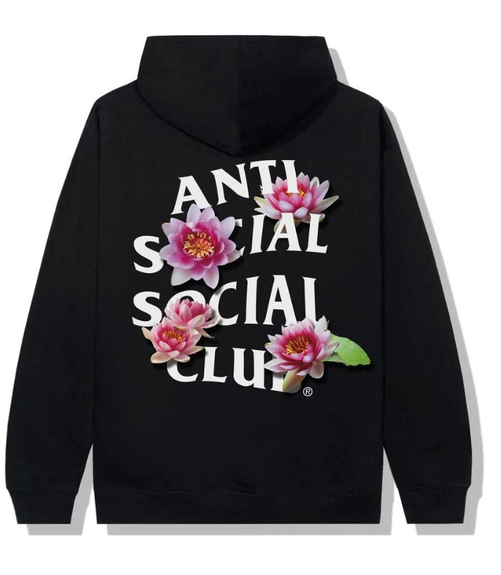 Anti Social Social Club Anti Social Social Club Zen out Black Hoodie ASSC Grailed