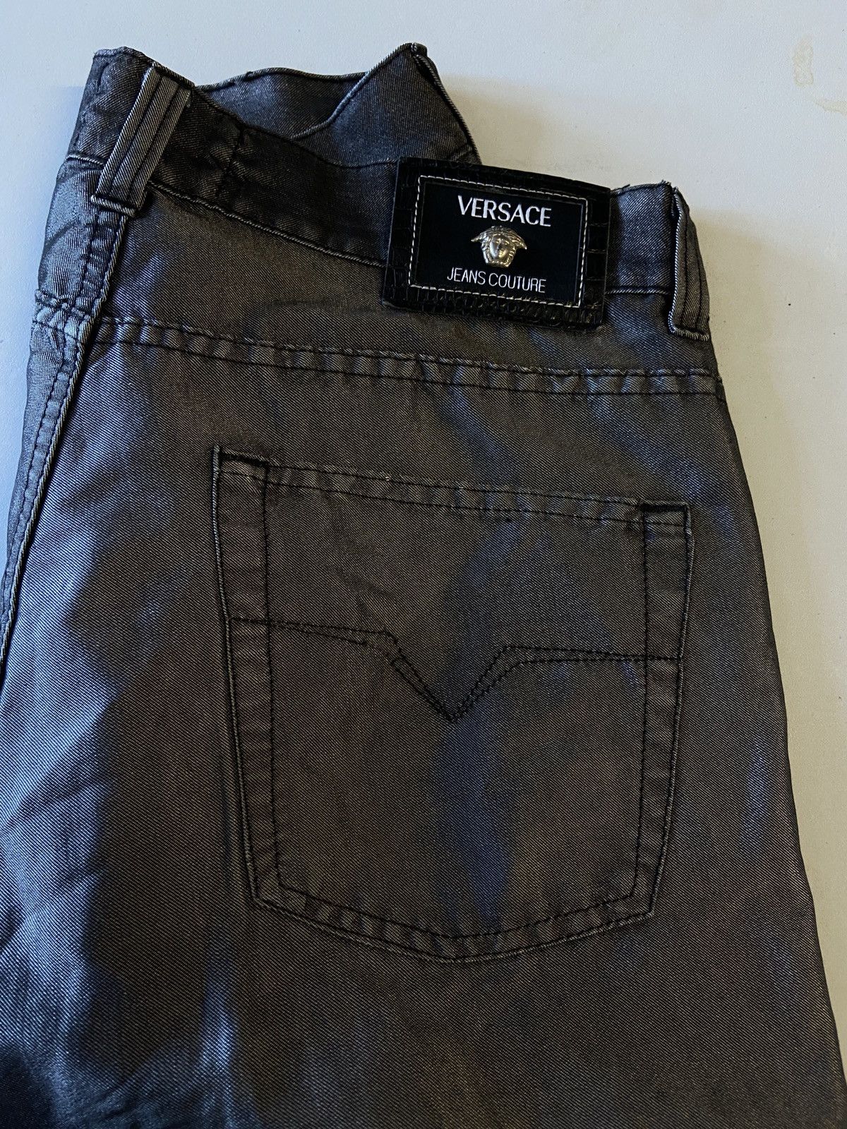 Versace × Versace Jeans Couture Versace jeans couture denim pants Size US 36 / EU 52 - 2 Thumbnail