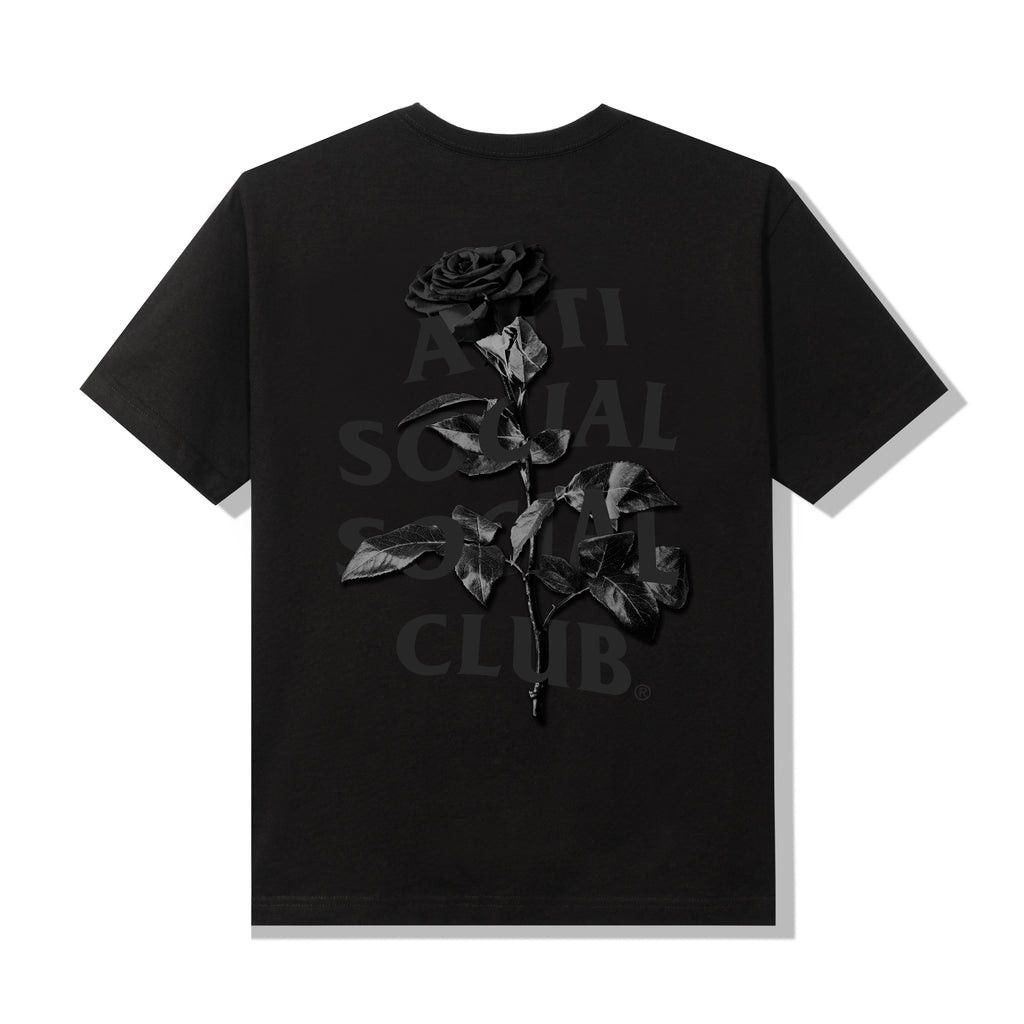 Anti Social Social Club Hell O Rose Black Tee DS ASSC