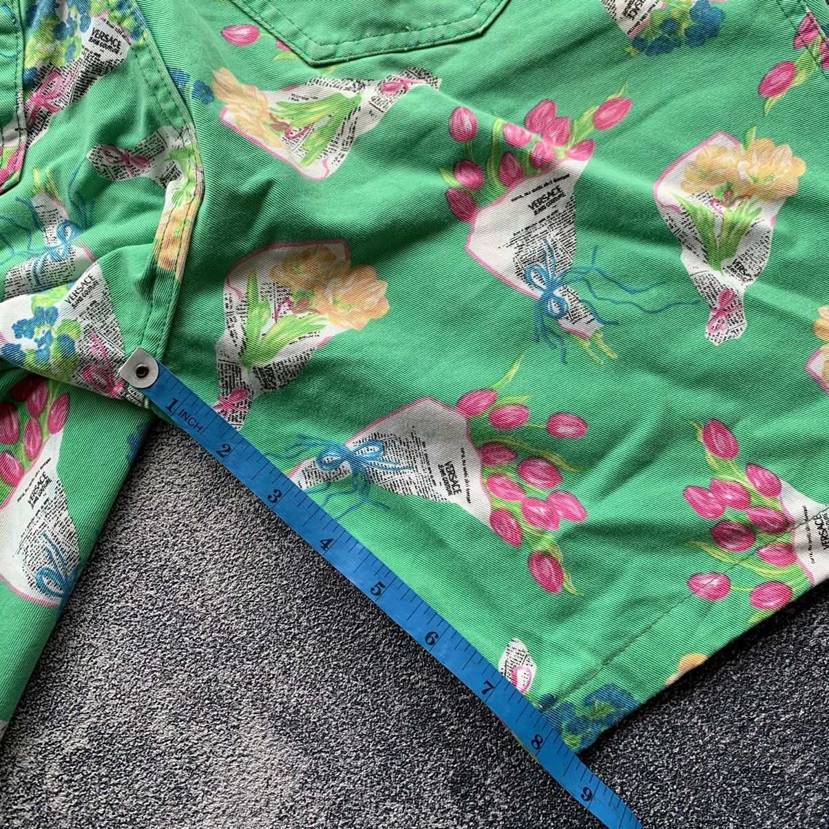 Versace × Versace Jeans Couture 🔥RARE🔥 Vintage Versace Jeans Couture Short Size US 32 / EU 48 - 21 Thumbnail