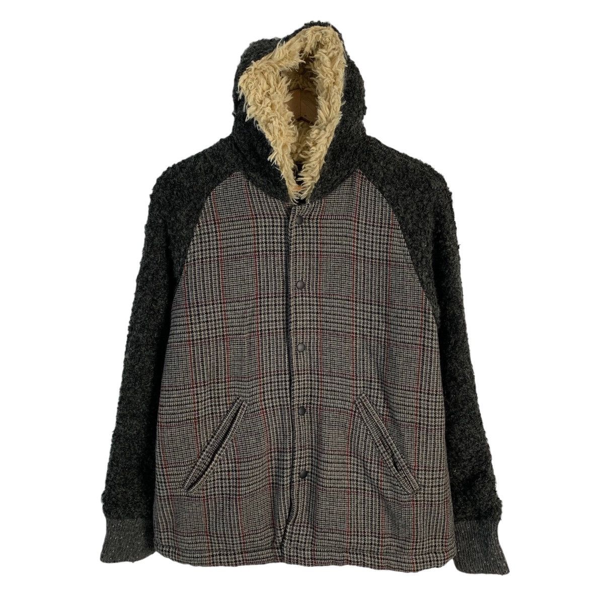 Japanese Brand Needle Work Soon Hooded Jacket Size US S / EU 44-46 / 1 - 1 Thumbnail