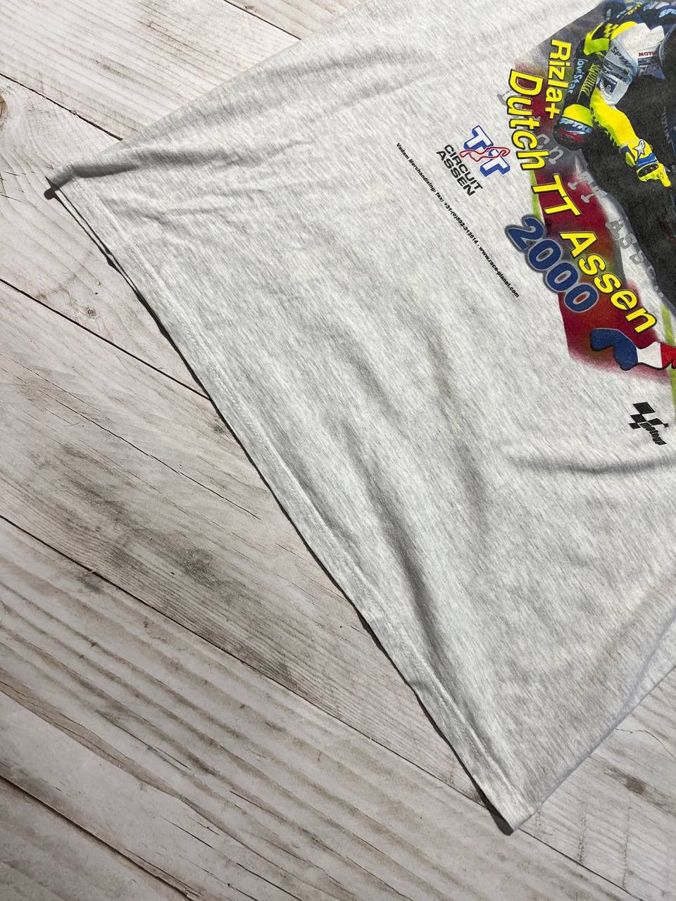 Vintage Vintage Dutch TT 2000 T-Shirt Suzuki Grand Prix Motorcycle Size US L / EU 52-54 / 3 - 4 Thumbnail