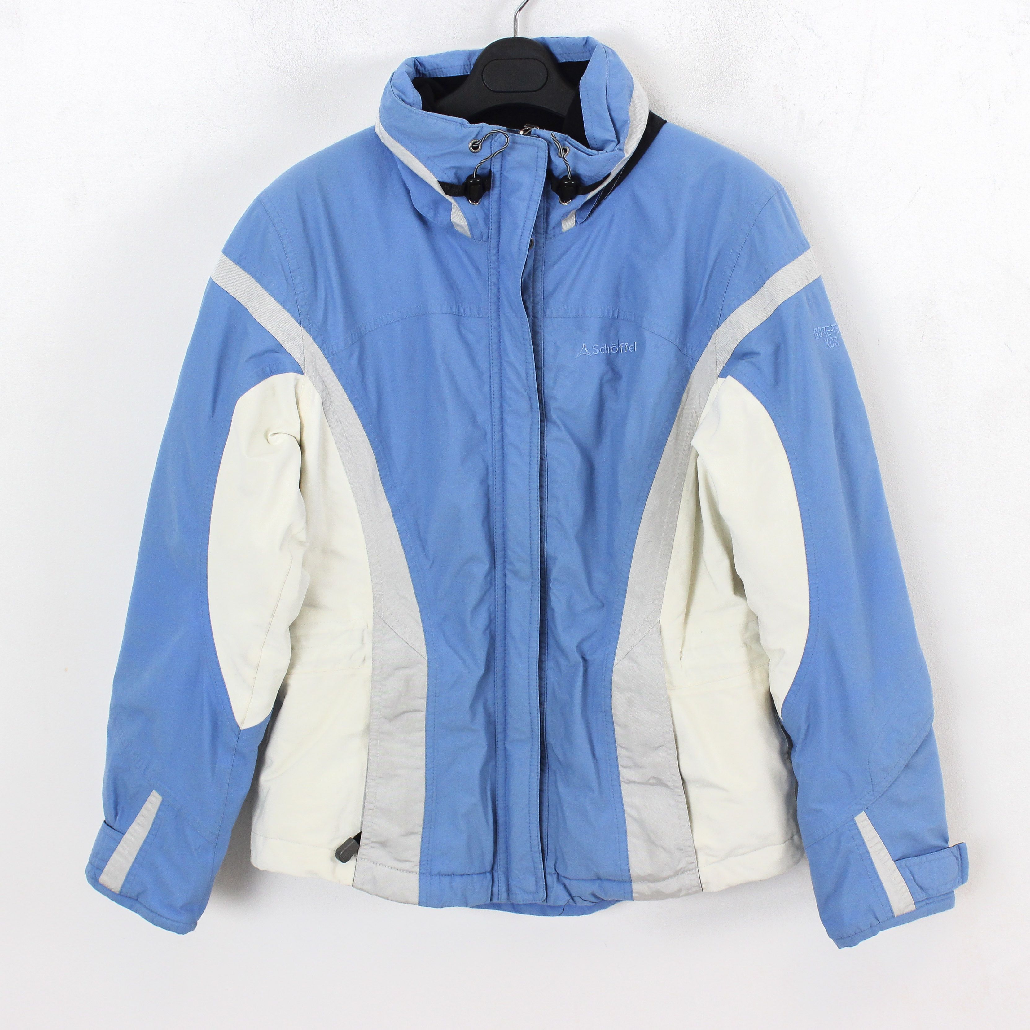 image of Goretex x Ski Schöffel Xcr M Snowboarding Uk 8 Us Jacket Coat Eu 38 Recco in Blue White, Women's (S