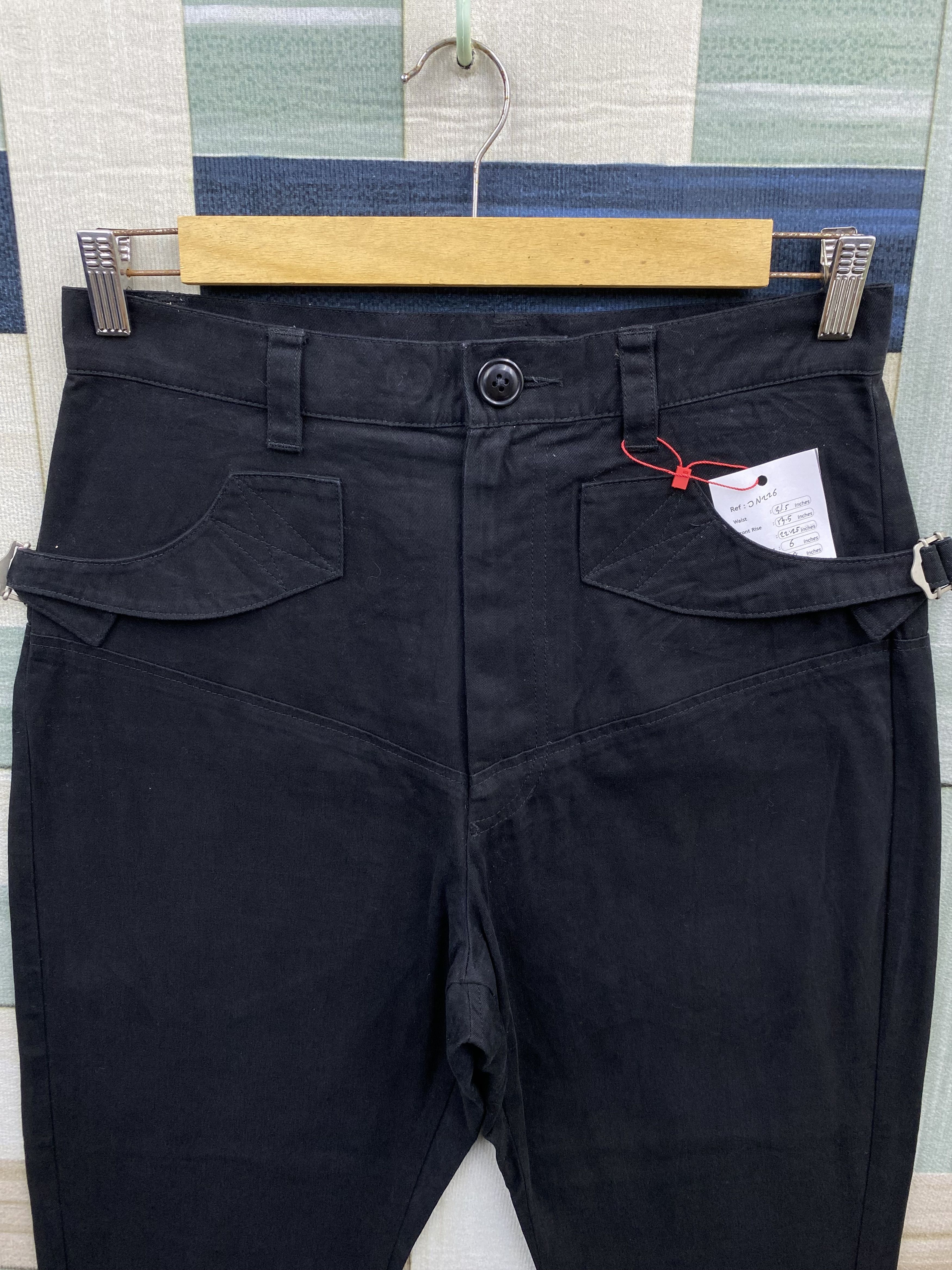 Issey Miyake Sunao Kuwahara by Issey Miyake Side Buckle Casual Pant Size US 31 - 3 Thumbnail