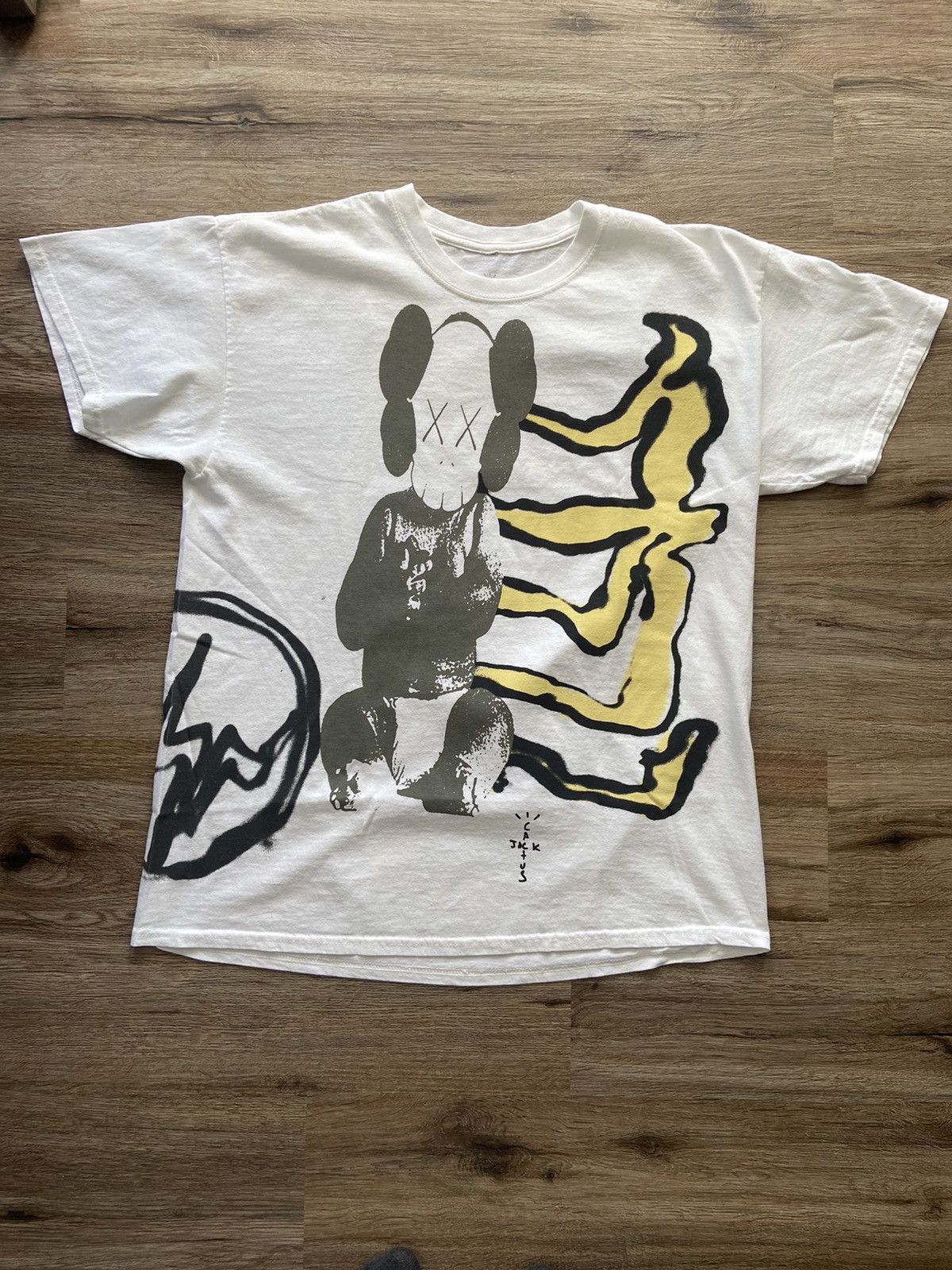 travis scott kaws fragment shirt