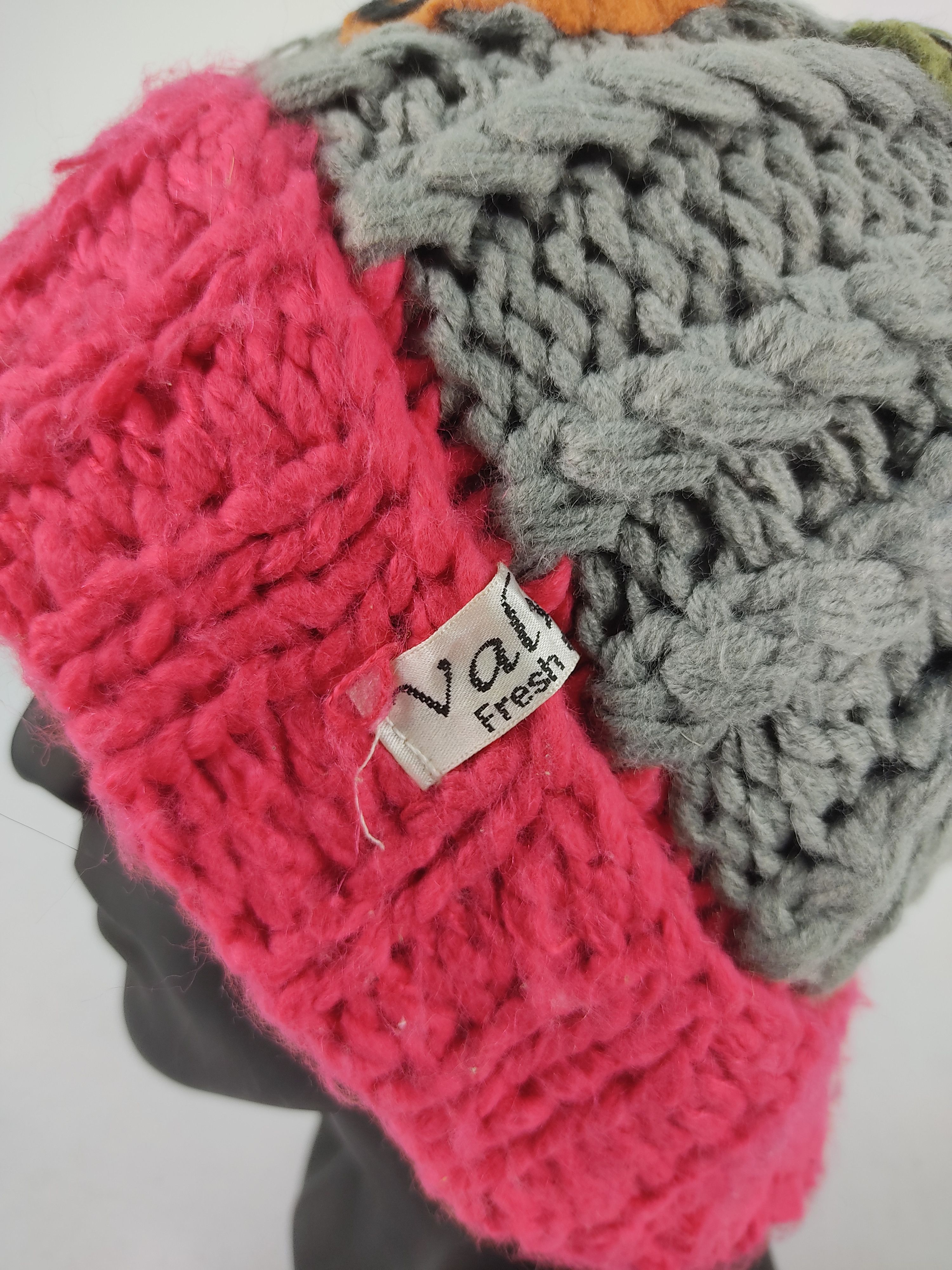 Japanese Brand Japanese Brand Smile Patchwork Beanie / Snow Hat /Snow Cap Size ONE SIZE - 7 Thumbnail
