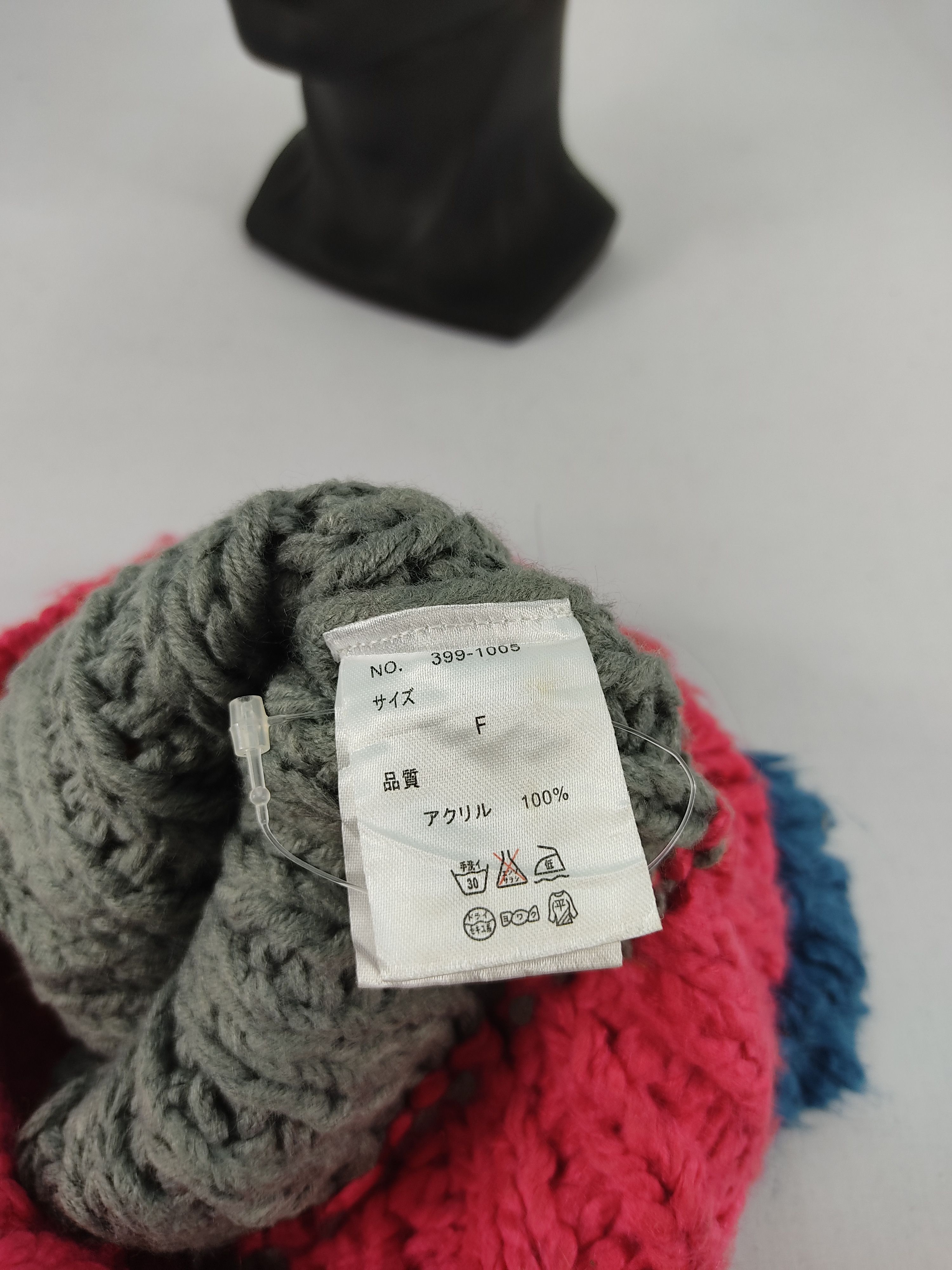 Japanese Brand Japanese Brand Smile Patchwork Beanie / Snow Hat /Snow Cap Size ONE SIZE - 9 Thumbnail