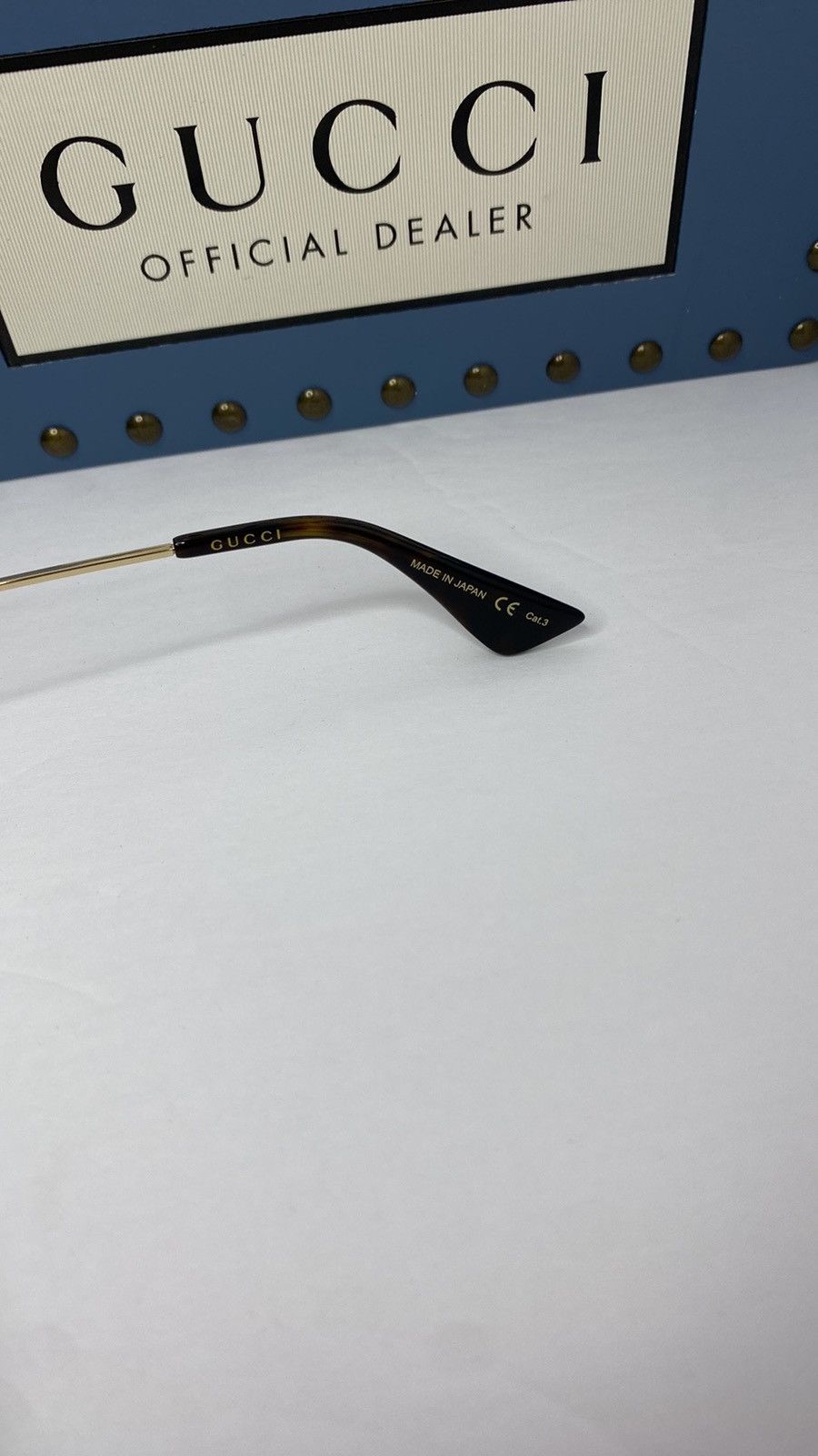 Gucci GUCCI Green Gradient Round Ladies Sunglasses GG0061S 003 56 Size ONE SIZE - 12 Thumbnail