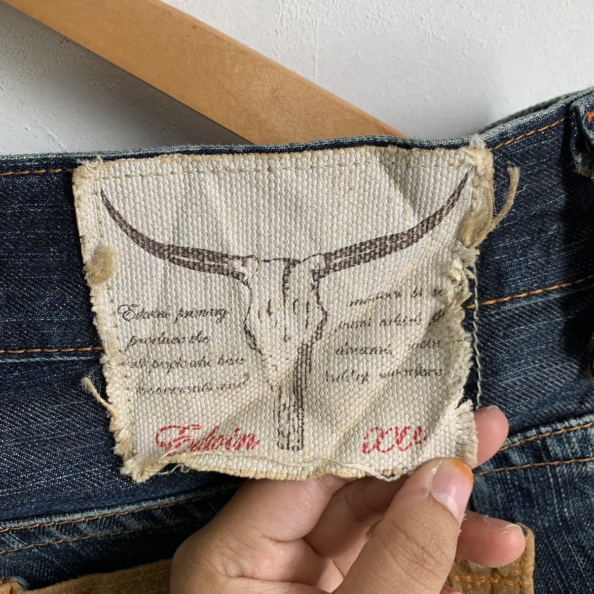 Kapital Edwin Distressed Jeans Denim Size US 32 / EU 48 - 13 Thumbnail
