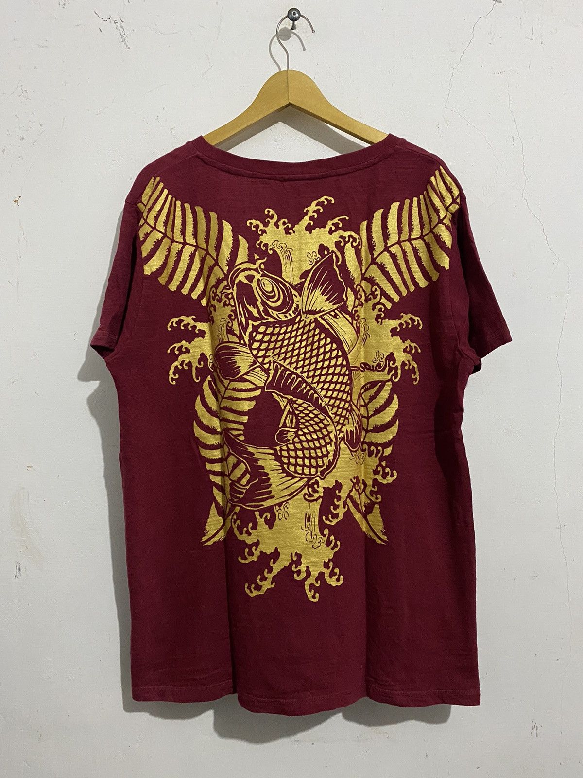 20471120 💸BINDINGOFFER💸Japanese Tradition Koi fish Shirt Size US L / EU 52-54 / 3 - 1 Thumbnail