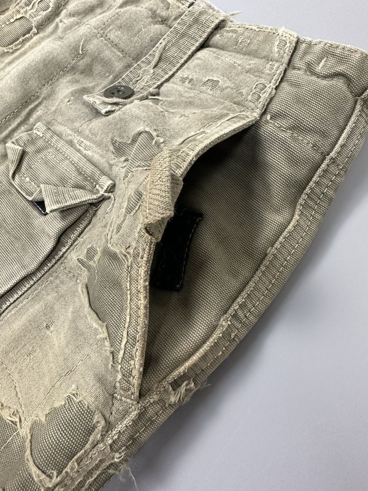 Japanese Brand × Seditionaries DISTRESSED BORO PATCHWORK DESIGN Size US 32 / EU 48 - 13 Thumbnail