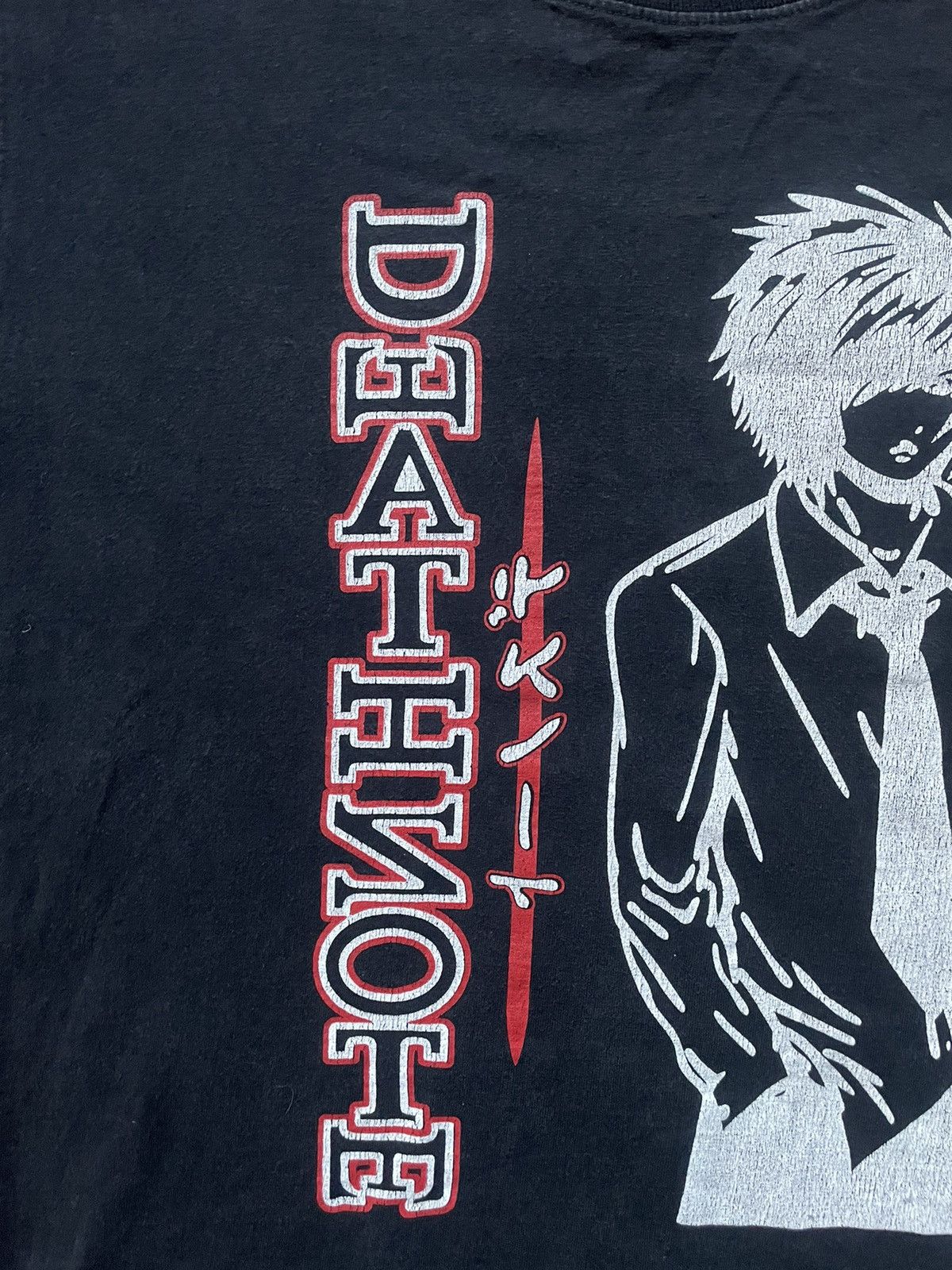 Anime × Japanese Brand Japan Anime Death Note Black T-Shirt Size US L / EU 52-54 / 3 - 4 Thumbnail