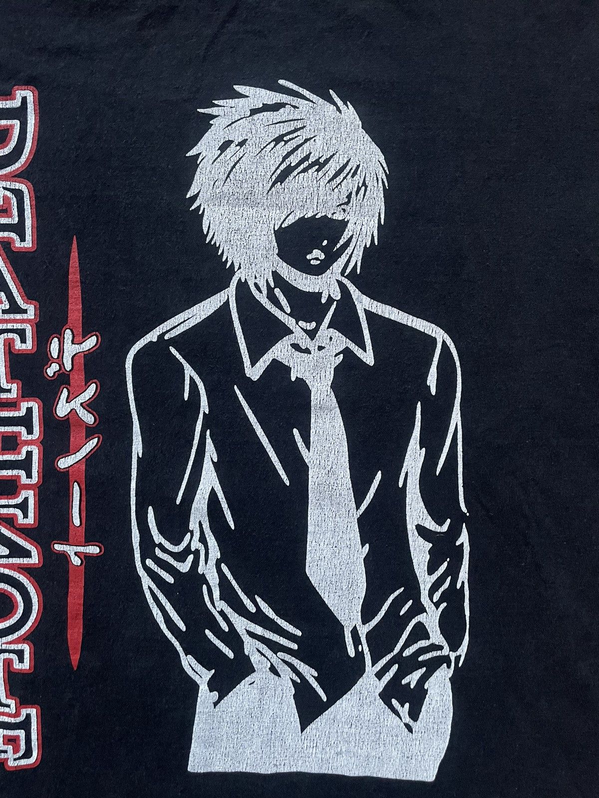 Anime × Japanese Brand Japan Anime Death Note Black T-Shirt Size US L / EU 52-54 / 3 - 3 Thumbnail