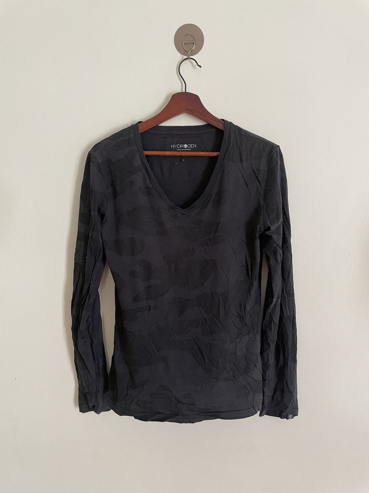 HYDROGEN Hydrogen Long Sleeve Shirt Size L / US 10 / IT 46 - 1 Thumbnail
