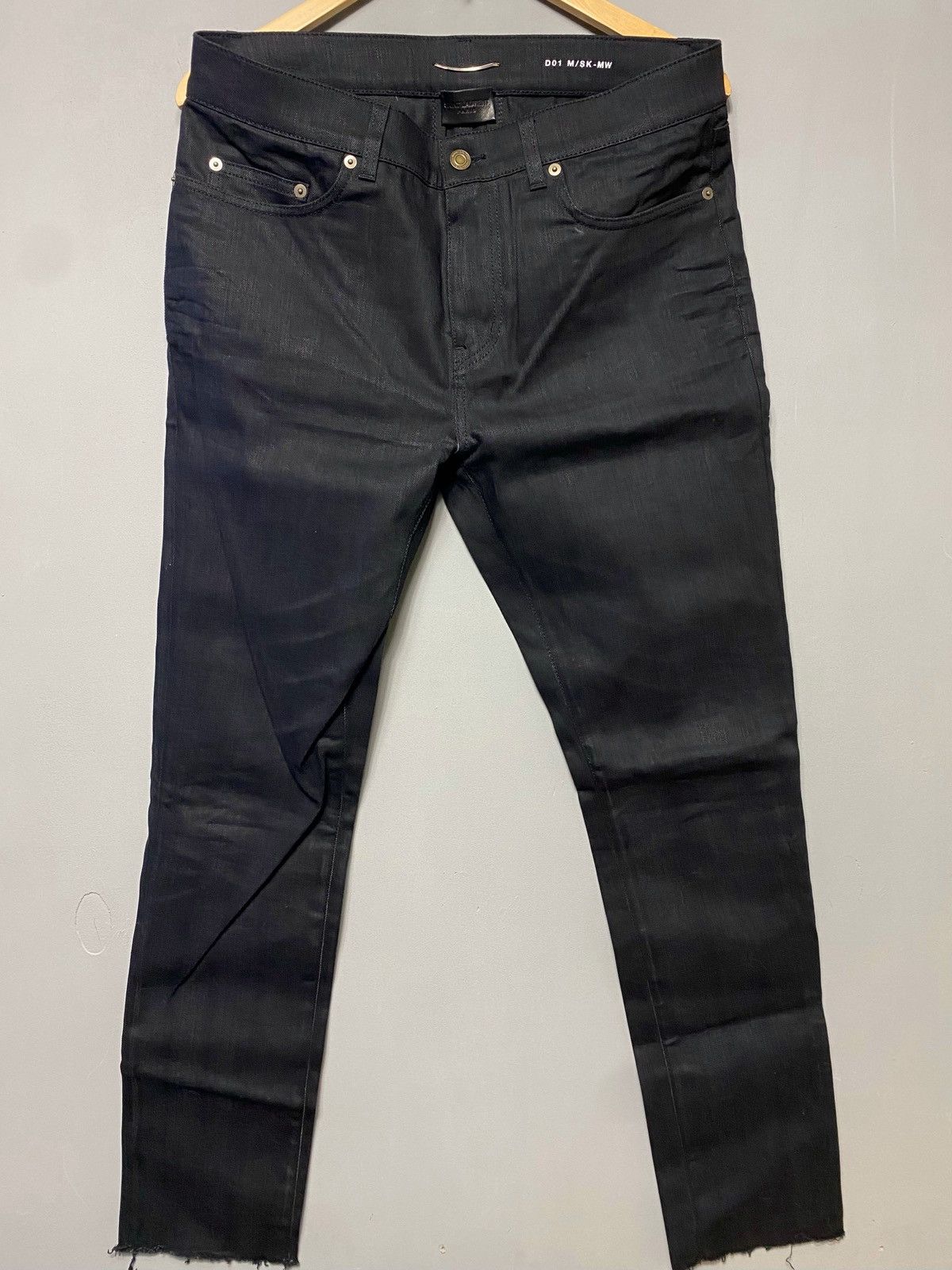 Saint Laurent Paris Saint Laurent Distressed Jeans D 01 W/SK - LW