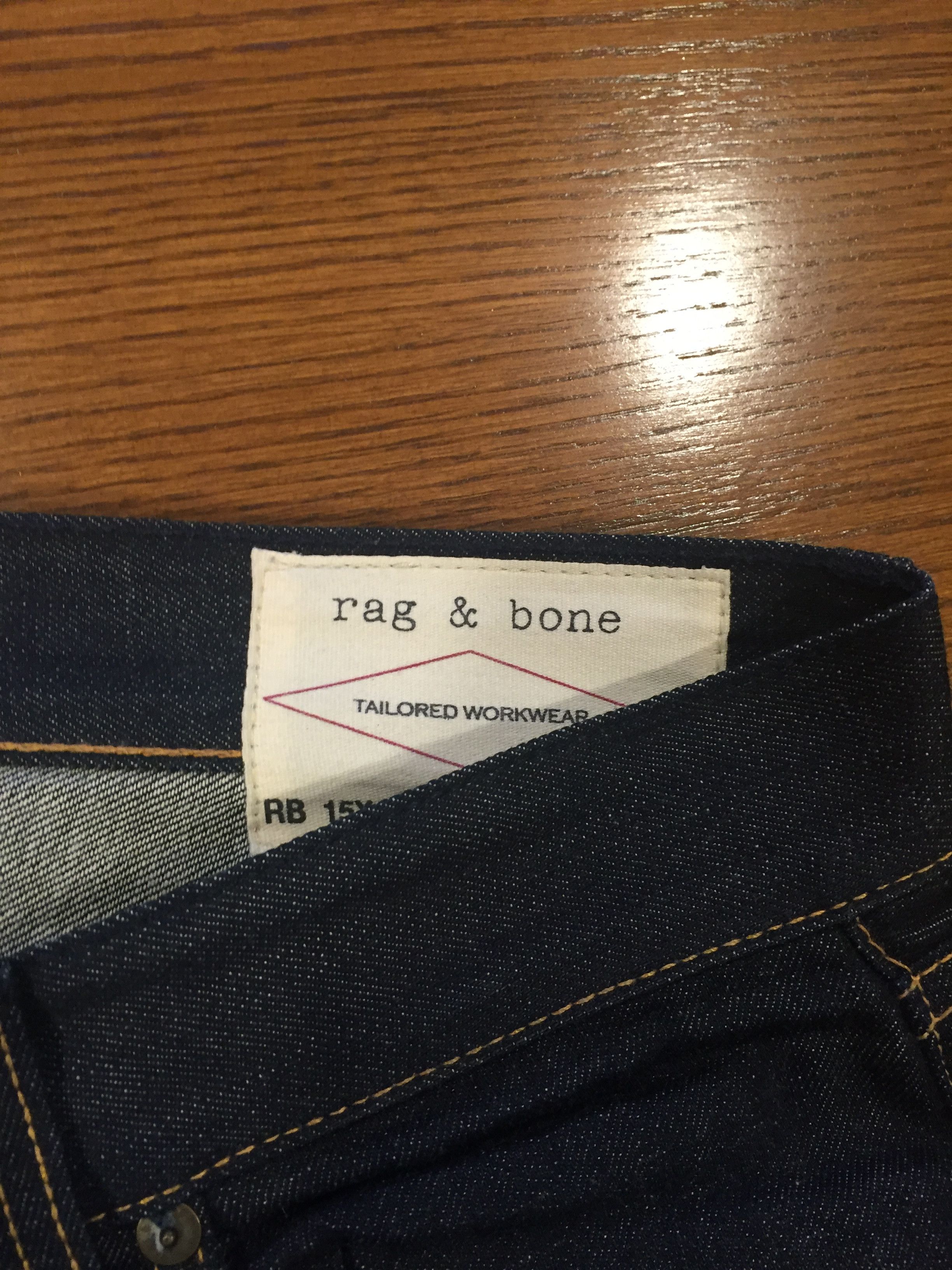 Rag & Bone Straight leg raw Size US 32 / EU 48 - 4 Thumbnail