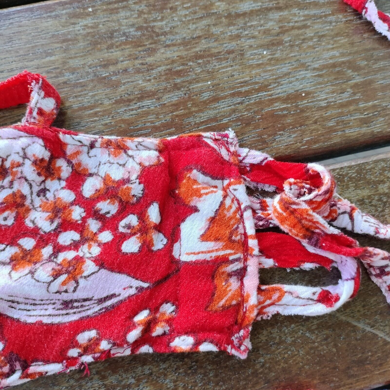 Designer × Handmade Handmade Corset Halter Waist Belt Floral Upcycled Size ONE SIZE - 9 Thumbnail