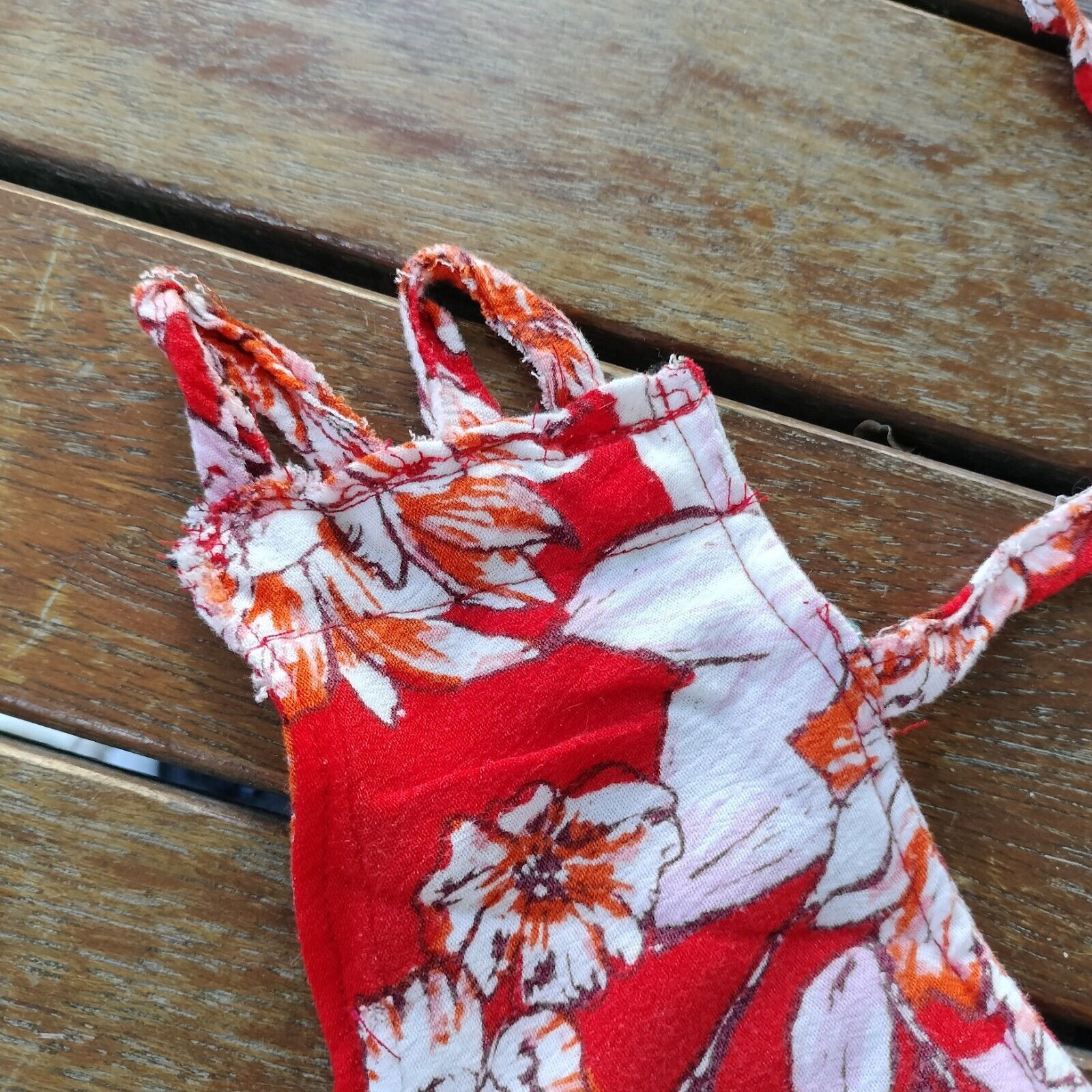 Designer × Handmade Handmade Corset Halter Waist Belt Floral Upcycled Size ONE SIZE - 10 Thumbnail