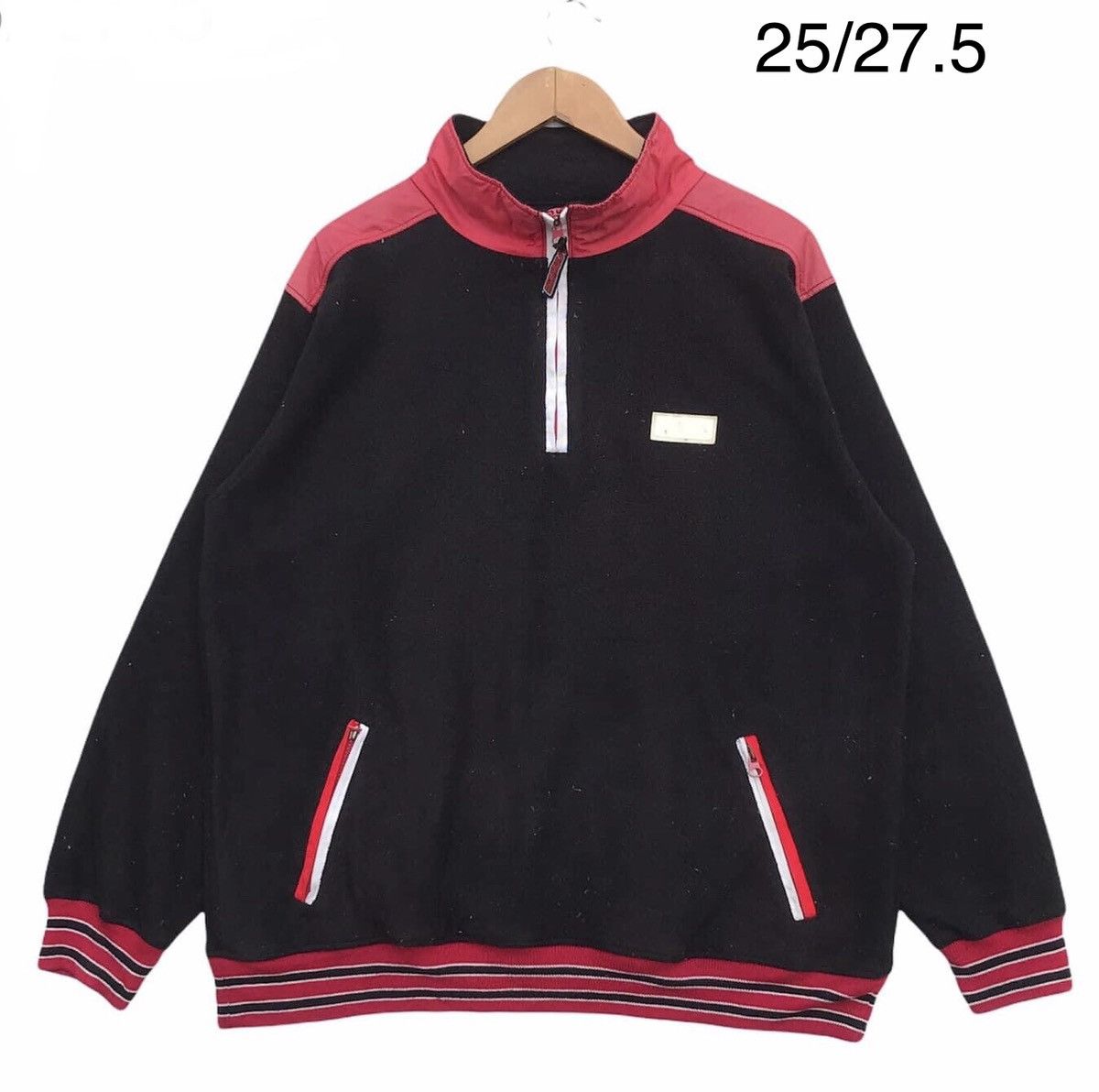 Vans RARE🔥 Vans Half Zipper Wool Jackets Size US XL / EU 56 / 4 - 1 Thumbnail