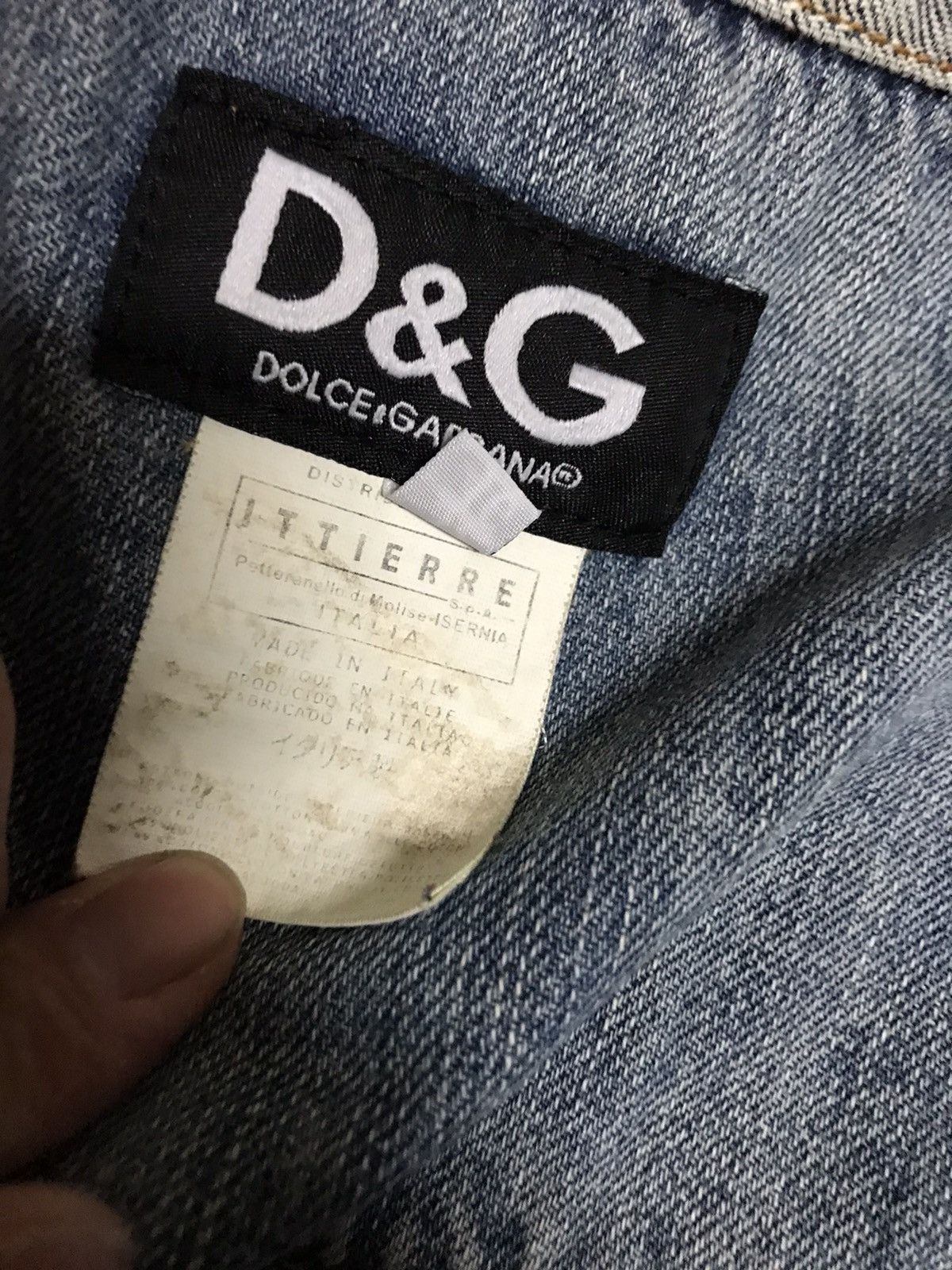 Dolce & Gabbana Dolce Inside out jacket reversible small denim Size US S / EU 44-46 / 1 - 10 Thumbnail
