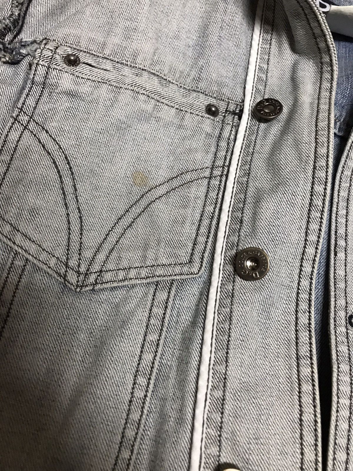 Dolce & Gabbana Dolce Inside out jacket reversible small denim Size US S / EU 44-46 / 1 - 9 Thumbnail