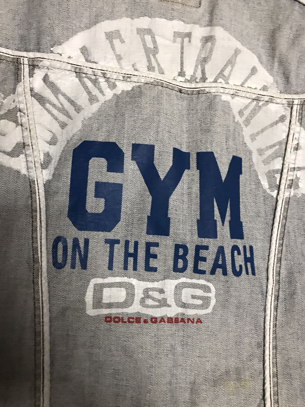 Dolce & Gabbana Dolce Inside out jacket reversible small denim