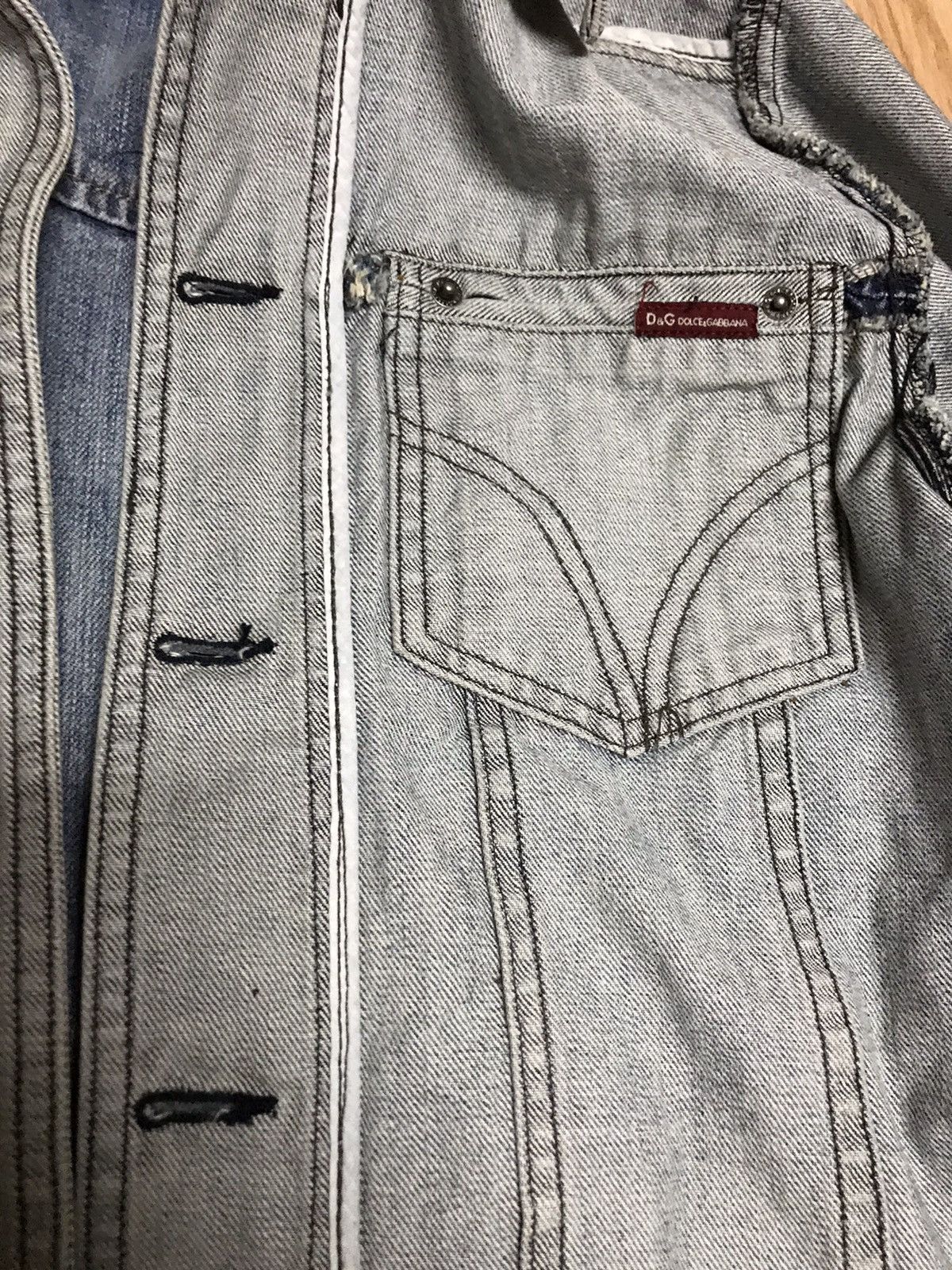 Dolce & Gabbana Dolce Inside out jacket reversible small denim Size US S / EU 44-46 / 1 - 8 Thumbnail