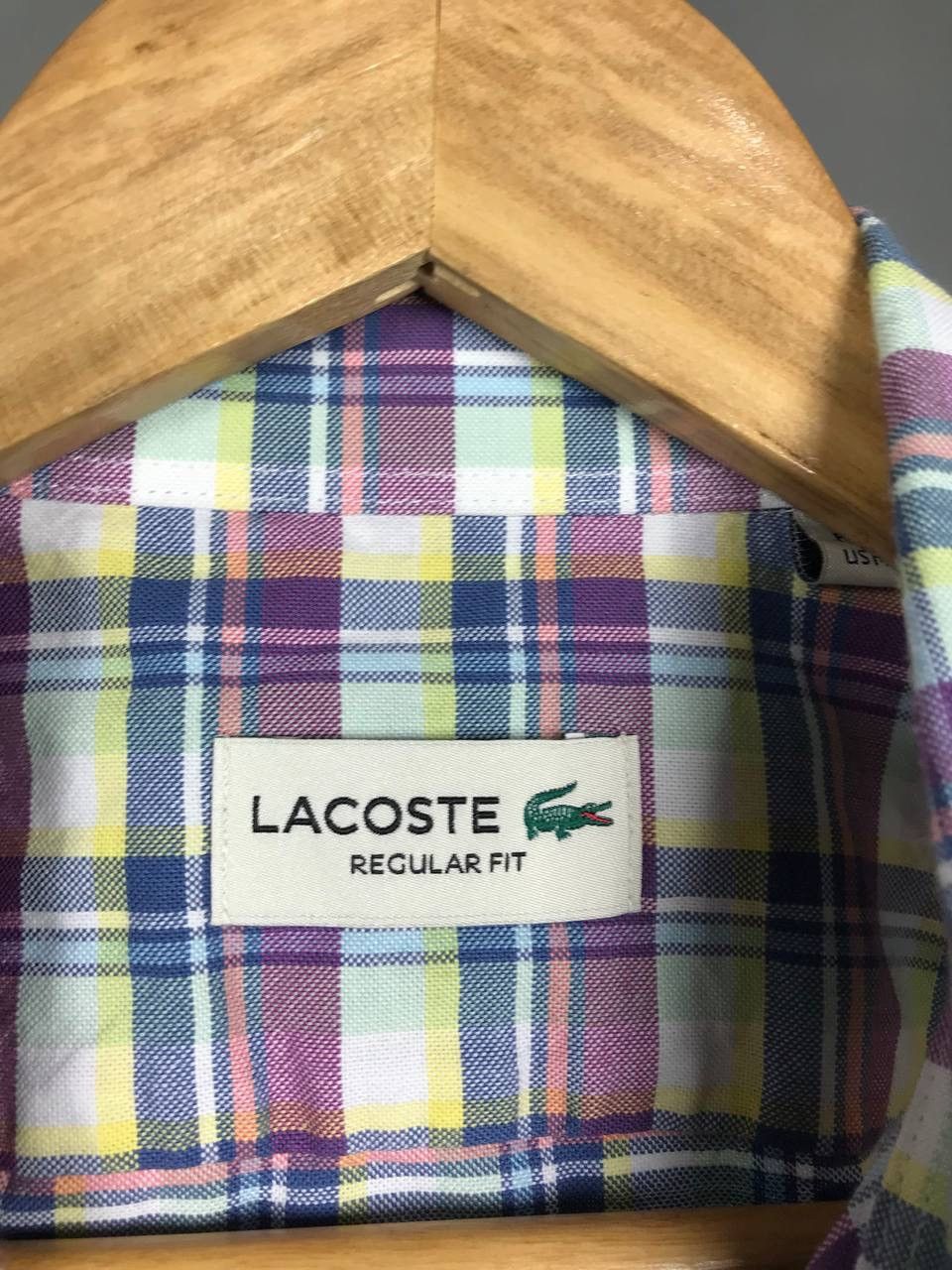 Lacoste Lacoste luxury streetwear multicolor shirt Size US L / EU 52-54 / 3 - 4 Thumbnail