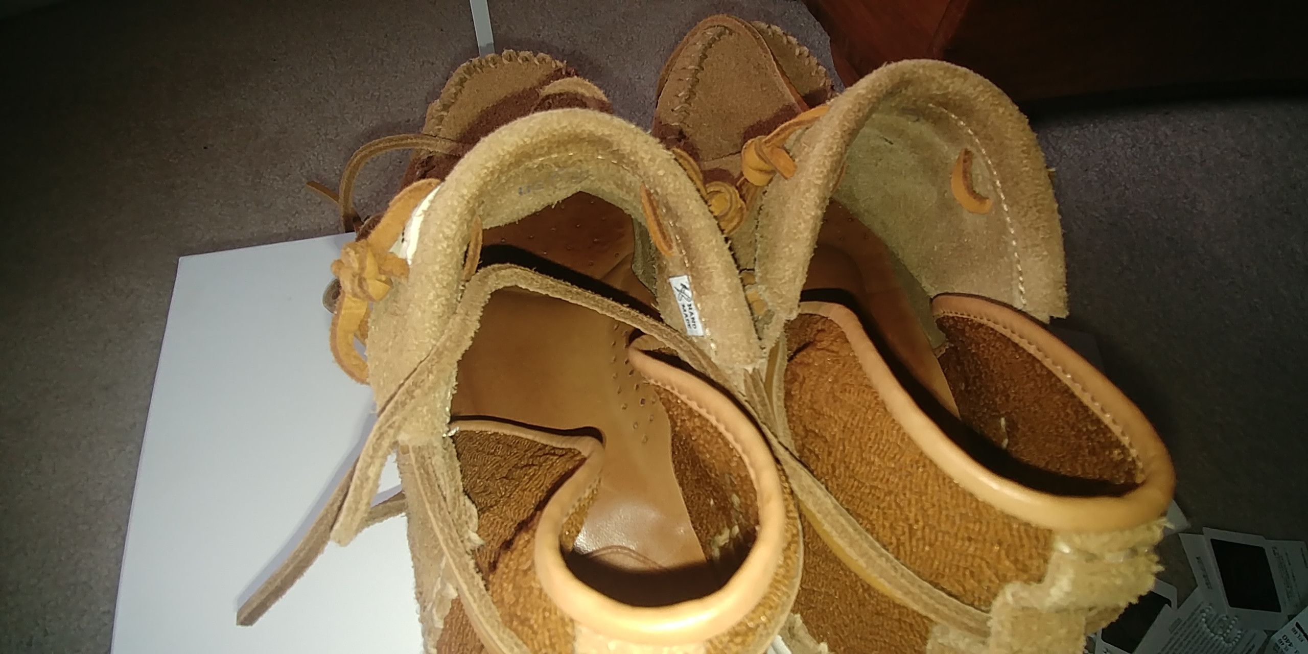 Visvim Ute Moc Trainer-Folk Camel US8/26cm 2018 UWBT Size US 8 / EU 41 - 7 Thumbnail