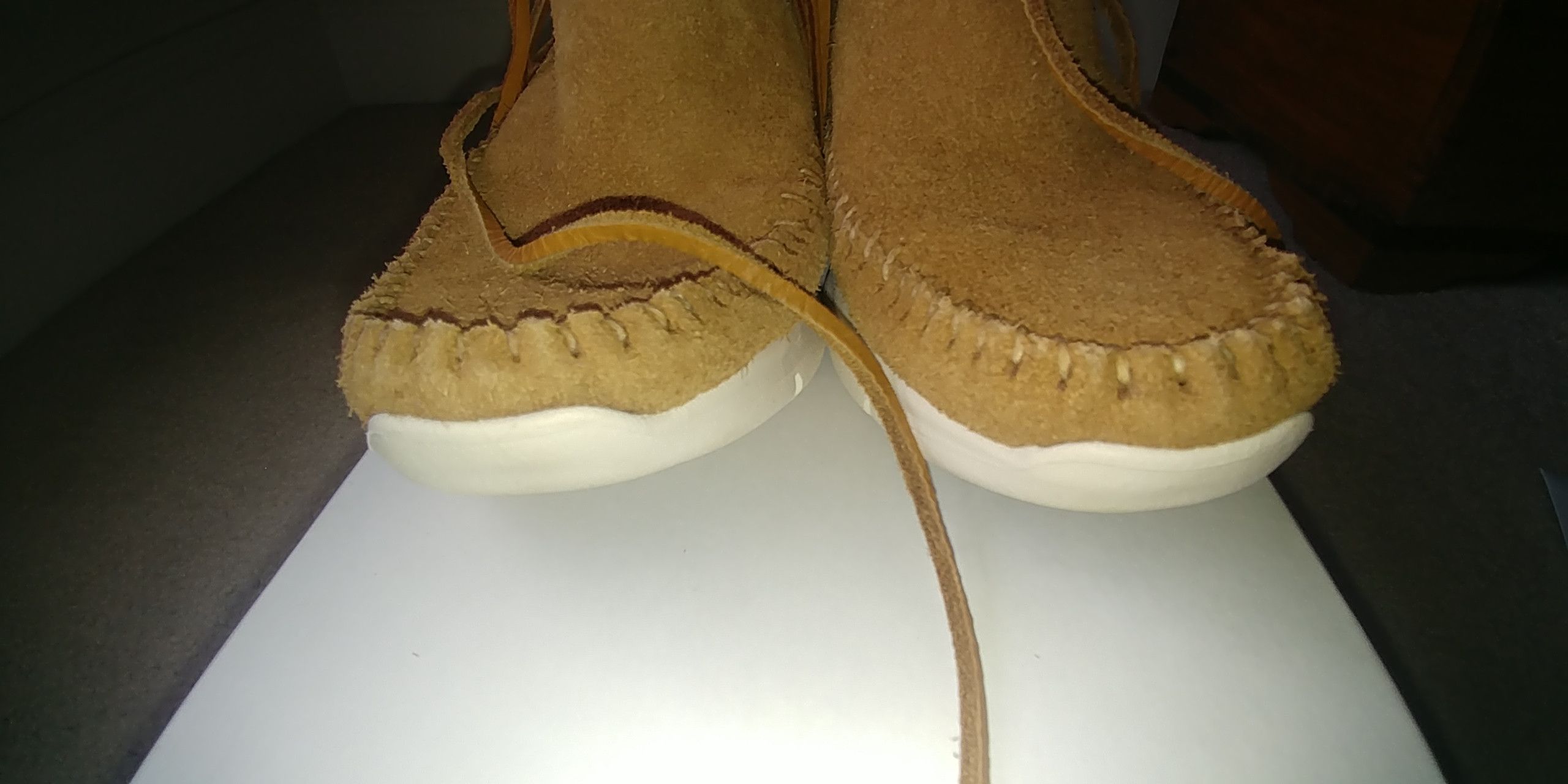 Visvim Ute Moc Trainer-Folk Camel US8/26cm 2018 UWBT Size US 8 / EU 41 - 8 Thumbnail