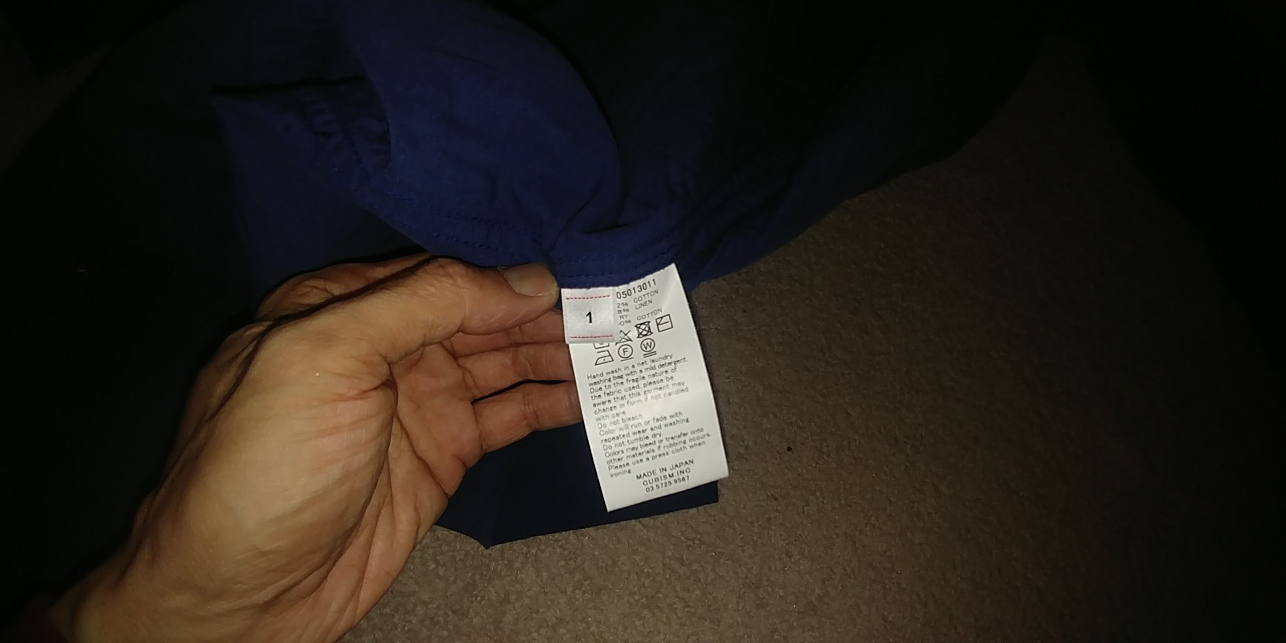 Visvim Grease Monkey Coat (C/Li) Navy 1 S 2019 UWT Size US S / EU 44-46 / 1 - 5 Thumbnail
