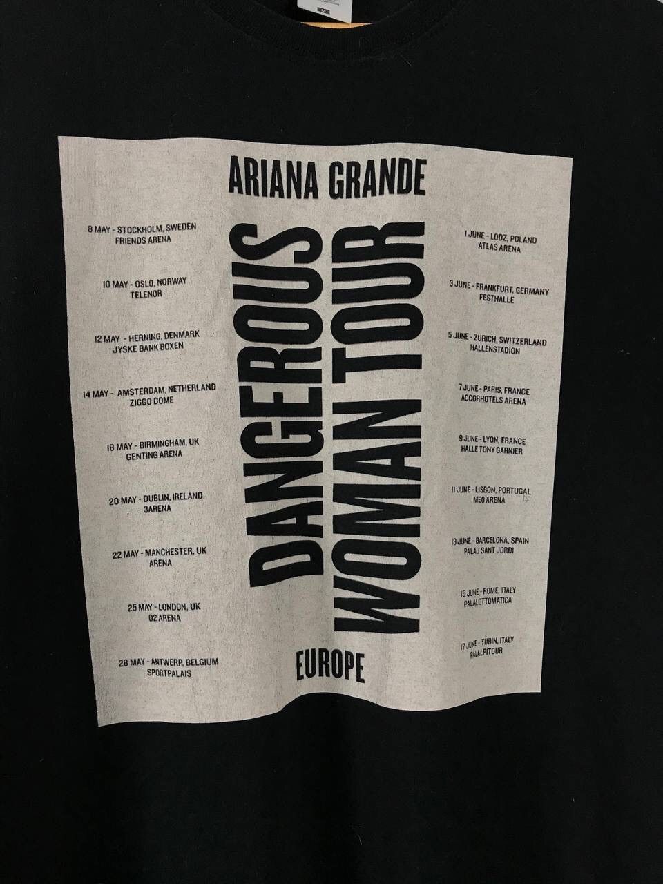 Band Tees Ariana Grande Dangerous Woman Tour Band Tee Size US M / EU 48-50 / 2 - 3 Thumbnail