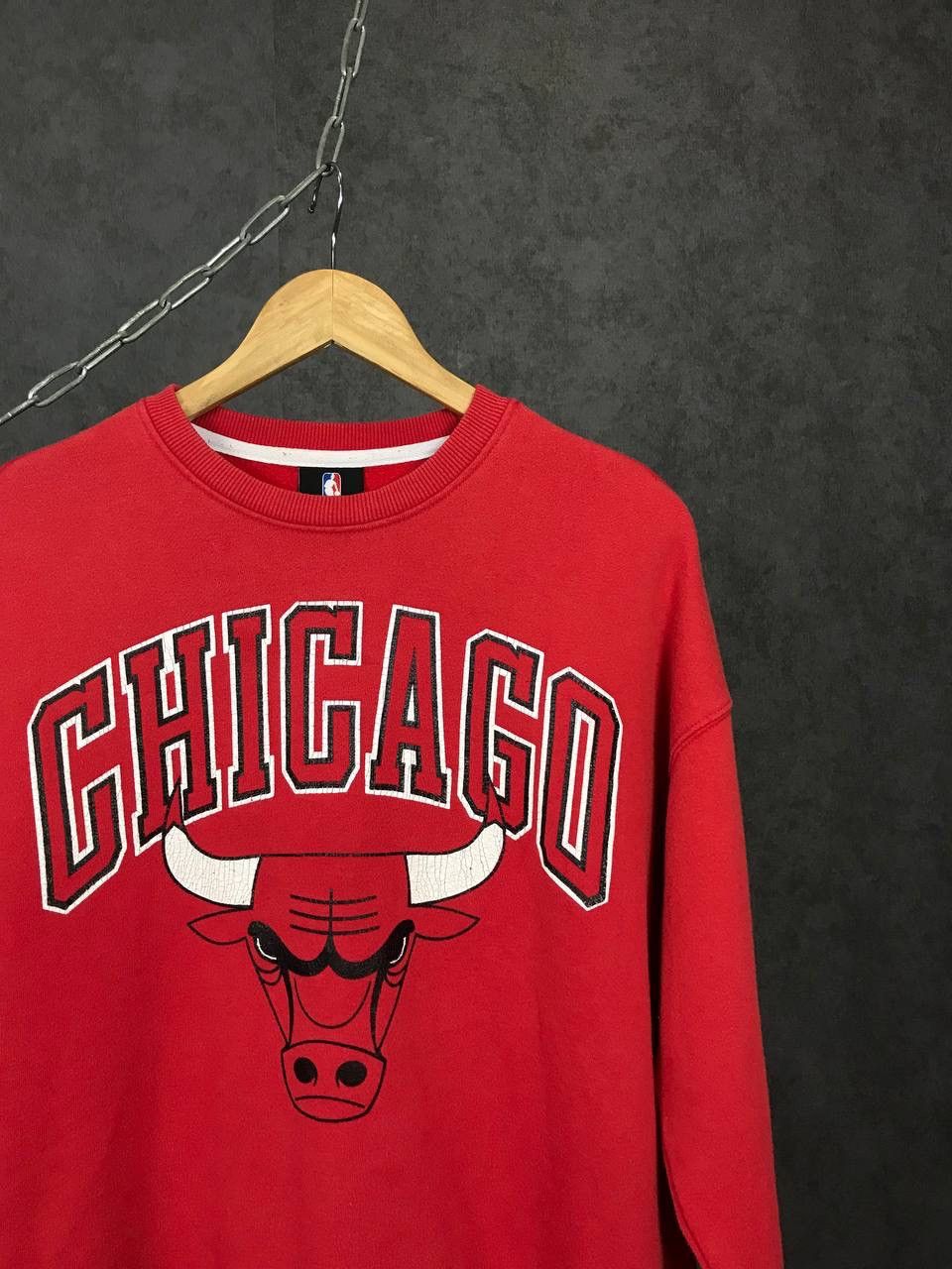 NBA Chicago Bulls NBA vintage cult overprinted sweatshirt Size US S / EU 44-46 / 1 - 3 Thumbnail