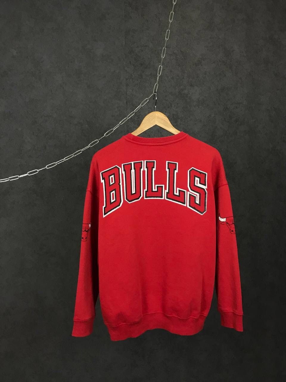 NBA Chicago Bulls NBA vintage cult overprinted sweatshirt Size US S / EU 44-46 / 1 - 2 Thumbnail