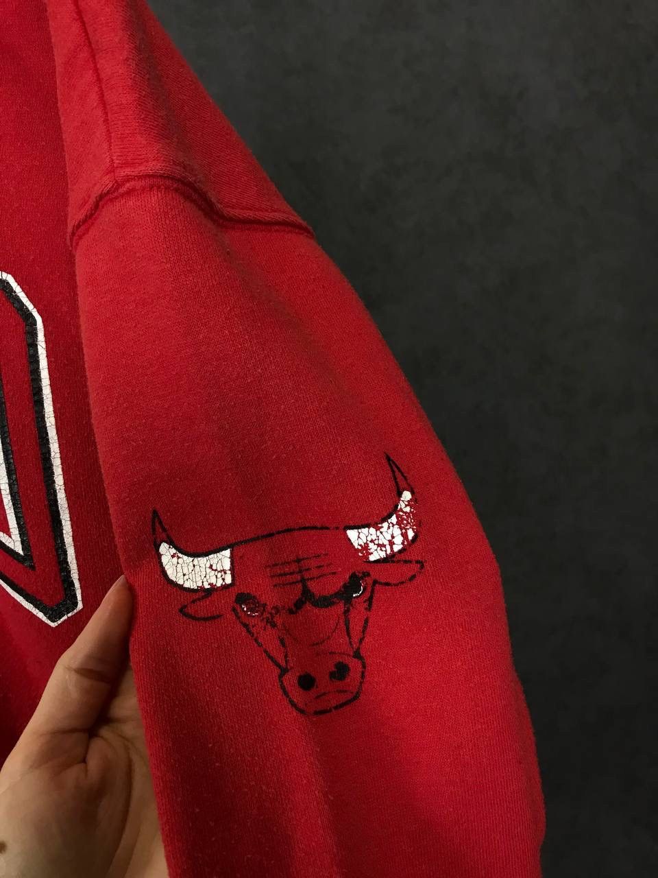 NBA Chicago Bulls NBA vintage cult overprinted sweatshirt Size US S / EU 44-46 / 1 - 7 Thumbnail