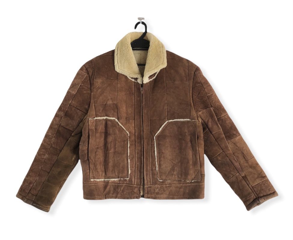 Japanese Brand × Vintage VINTAGE JAPAN’S NICHIRO FURS SHEARLING LEATHER COAT Size US S / EU 44-46 / 1 - 1 Thumbnail