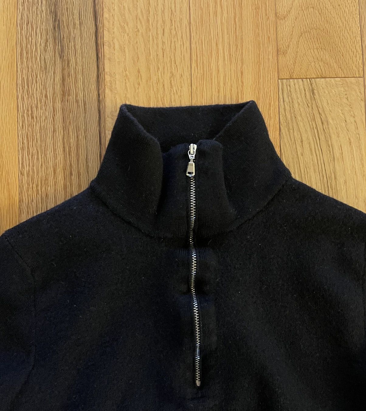 Stone Island Stone Island Quarter Zip Wool Badge Sweater Size US XS / EU 42 / 0 - 4 Thumbnail