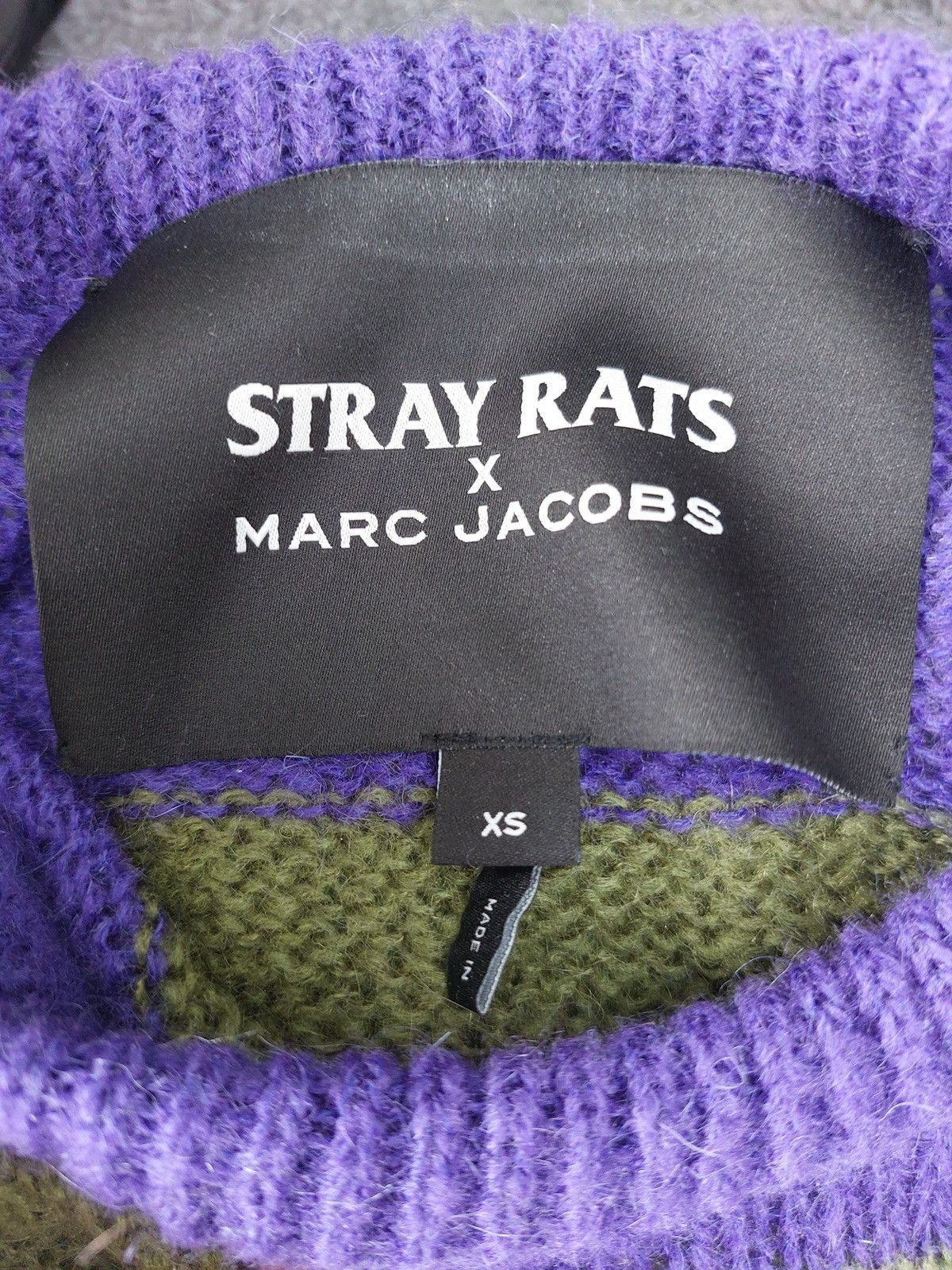 Marc Jacobs × Stray Rats Marc Jacobs x Stray Rats Year of the Rat Mohair Knit Sweater Size US XS / EU 42 / 0 - 4 Thumbnail